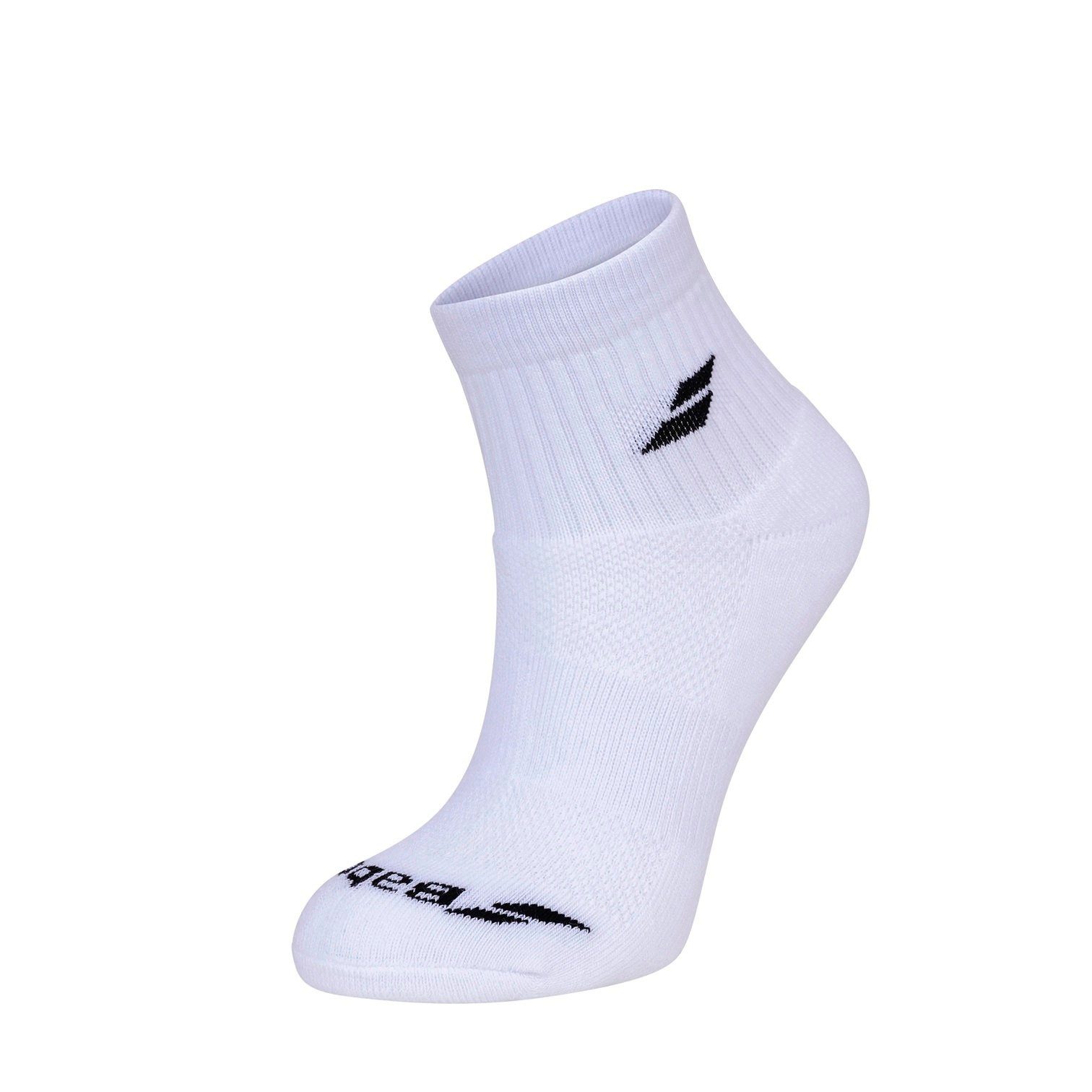Babolat Sportsocken Ankle Quarter Classic weiss - 3 Paar günstig online kaufen