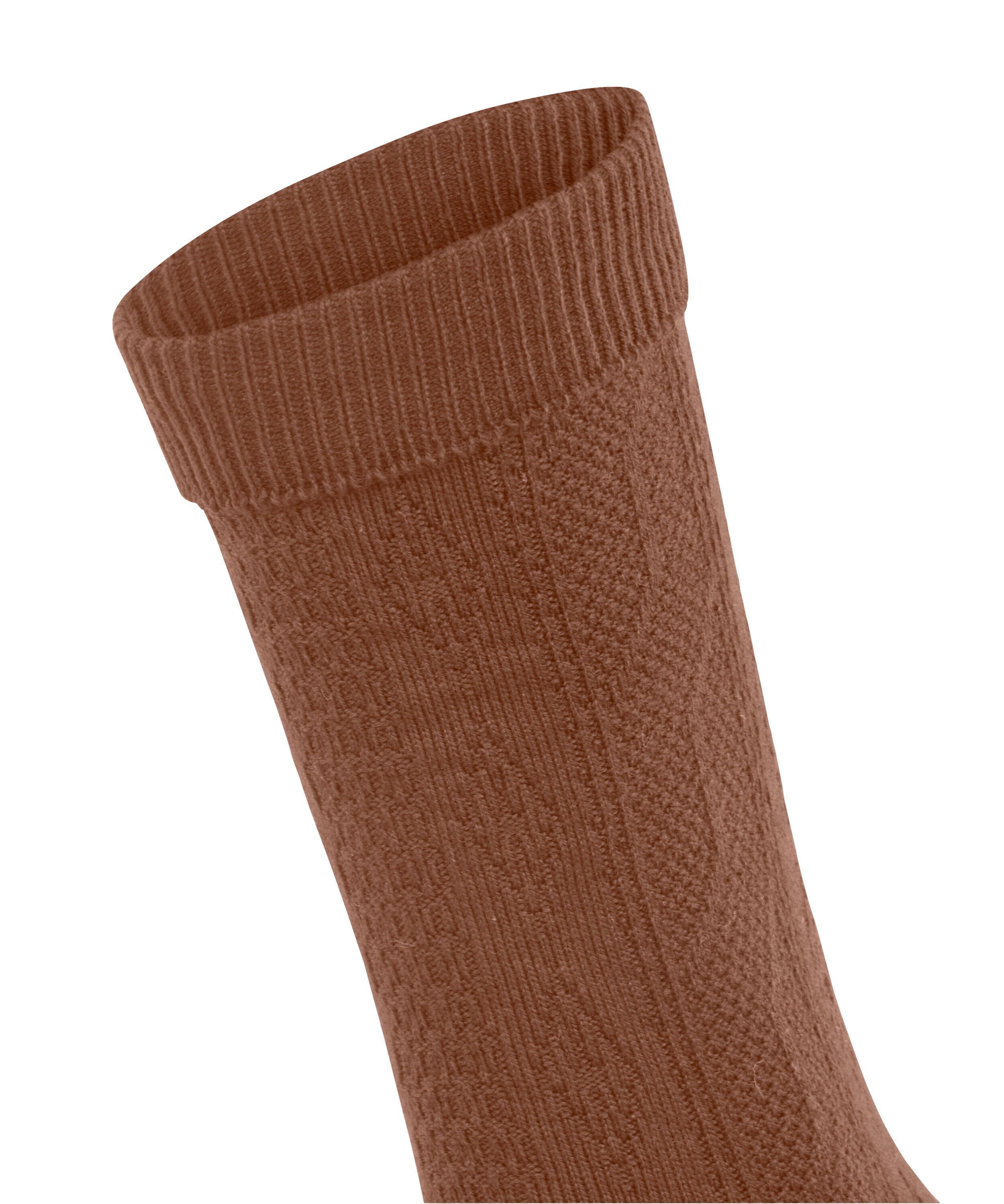 Socken Cable Boot rosewood (5225) (1-Paar) Esprit Stich