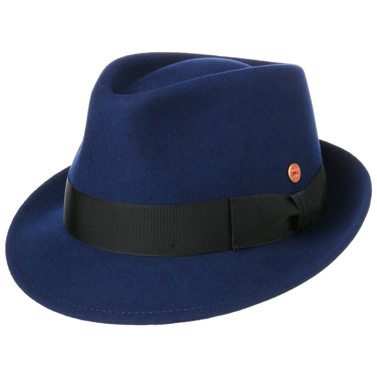 Mayser Trilby (1-St) Wollfilzhut mit Ripsband, Made in the EU