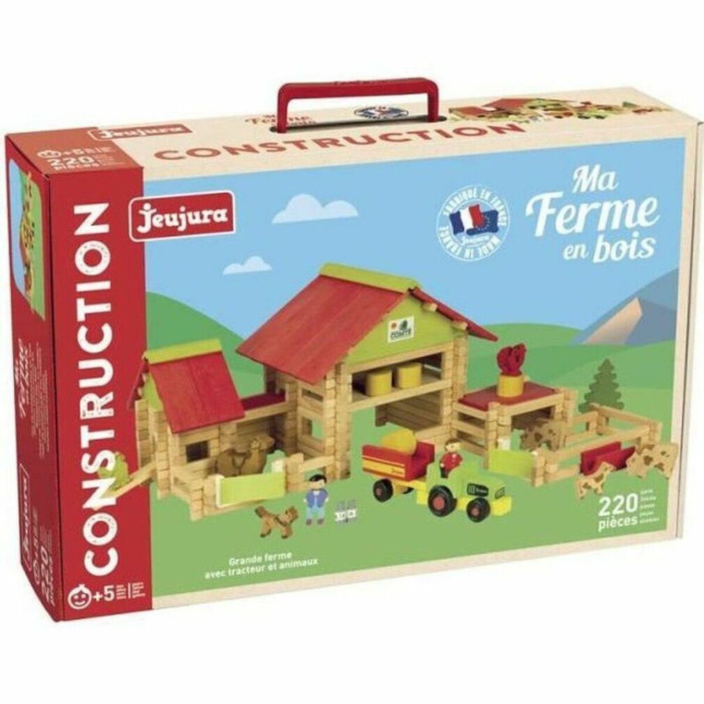 Jeujura Babypuppe Playset Large farm (220 Stücke)