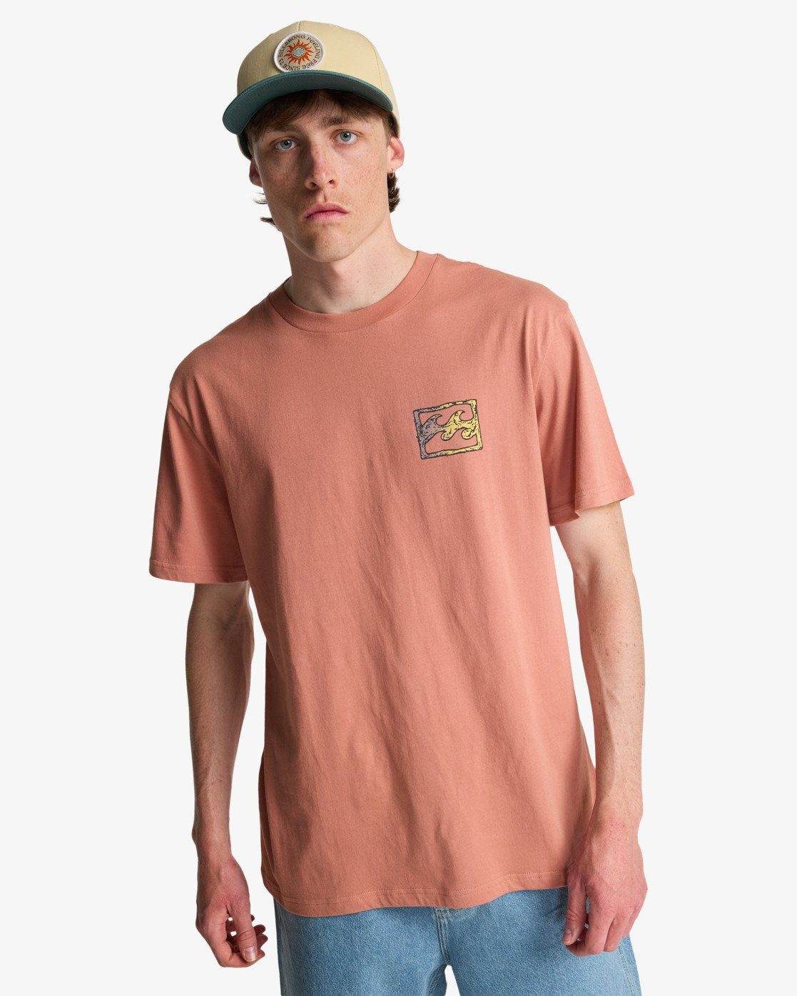 Billabong T-Shirt CRAYON WAVE SS aus Baumwolle, für Erwachsene