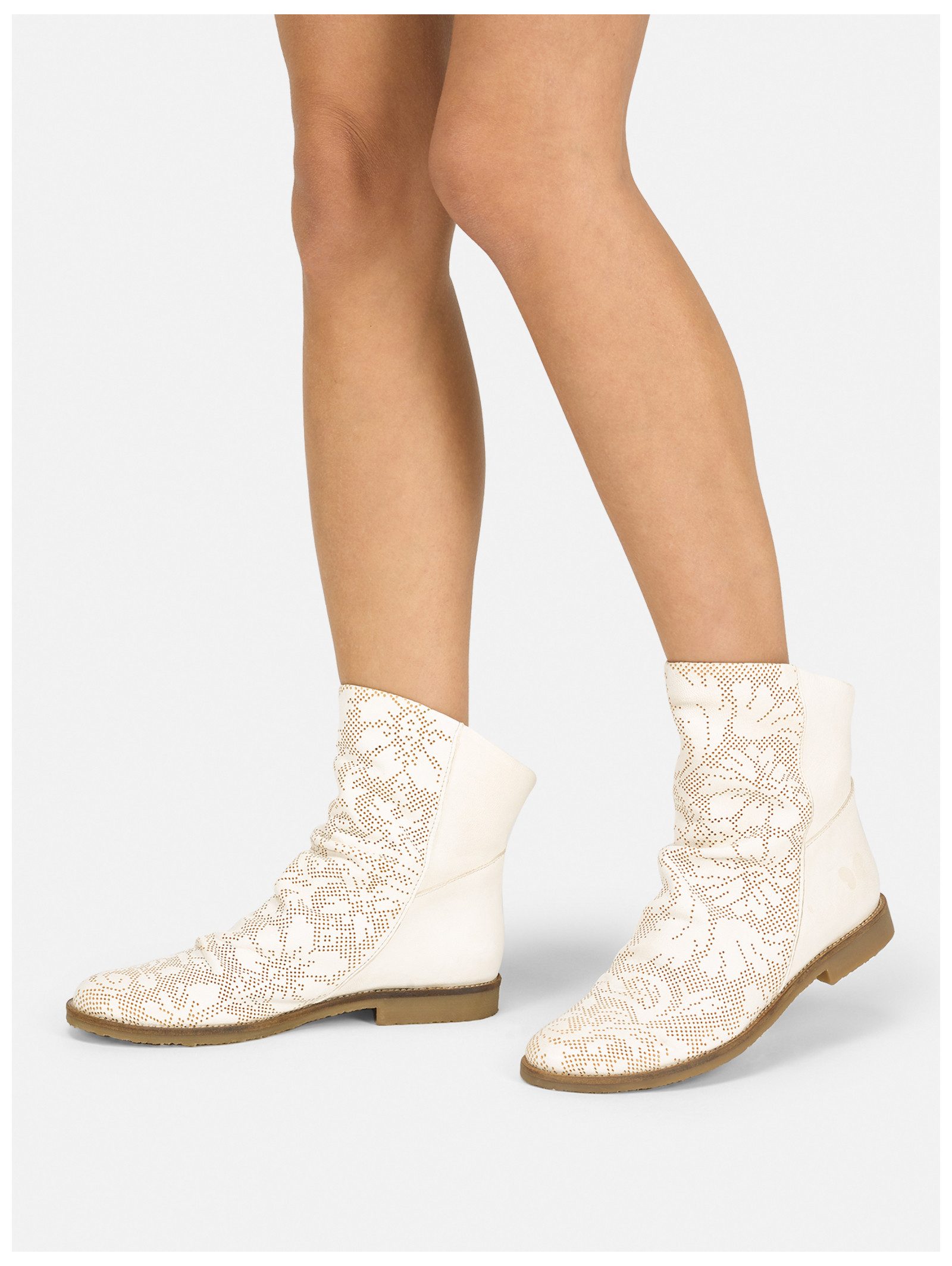 Felmini Stiefelette Leder . Stiefelette