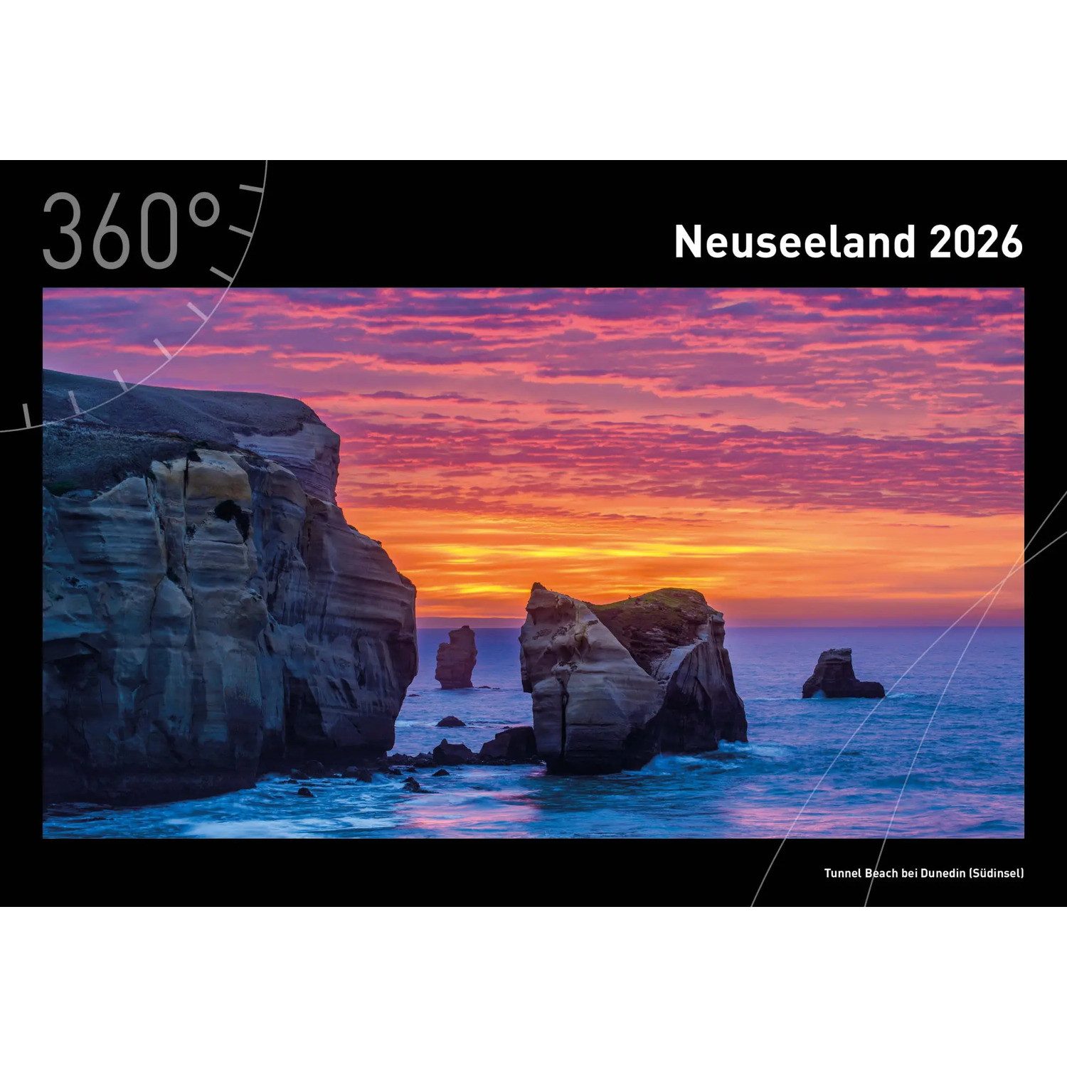 WALTER Wandkalender Neuseeland Premiumkalender 2026