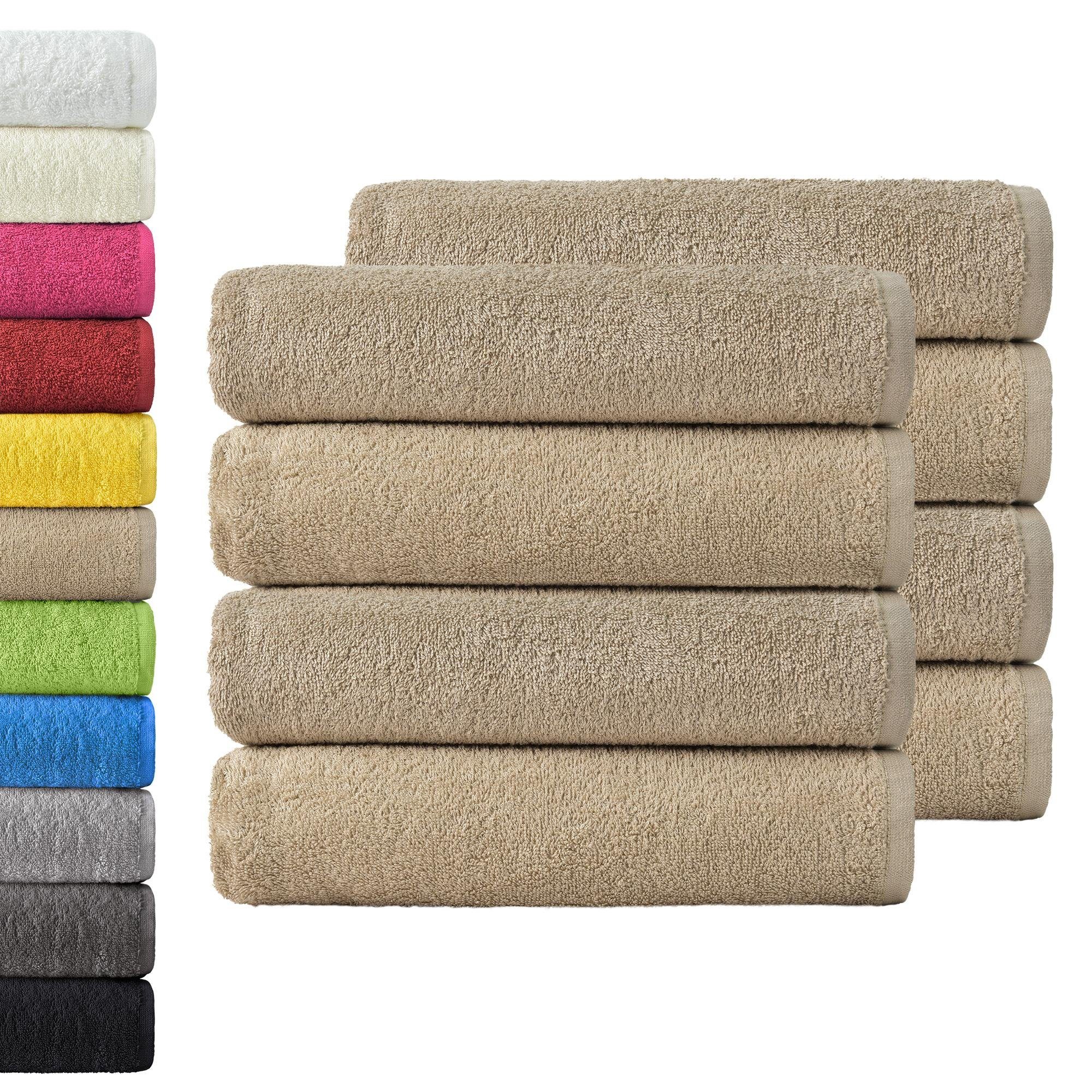 NatureMark Handtücher Handtuch 400gsm 50 X günstig online kaufen
