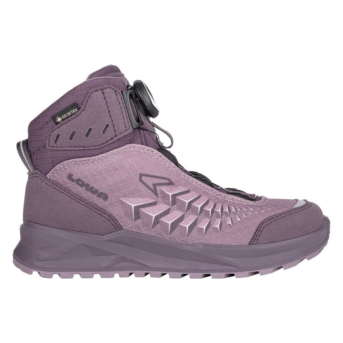 Lowa Ferrox GTX Mid JR Outdoorschuh Wasserdichter Kinderschuh mit BOA® Fit System, ideal für städtische