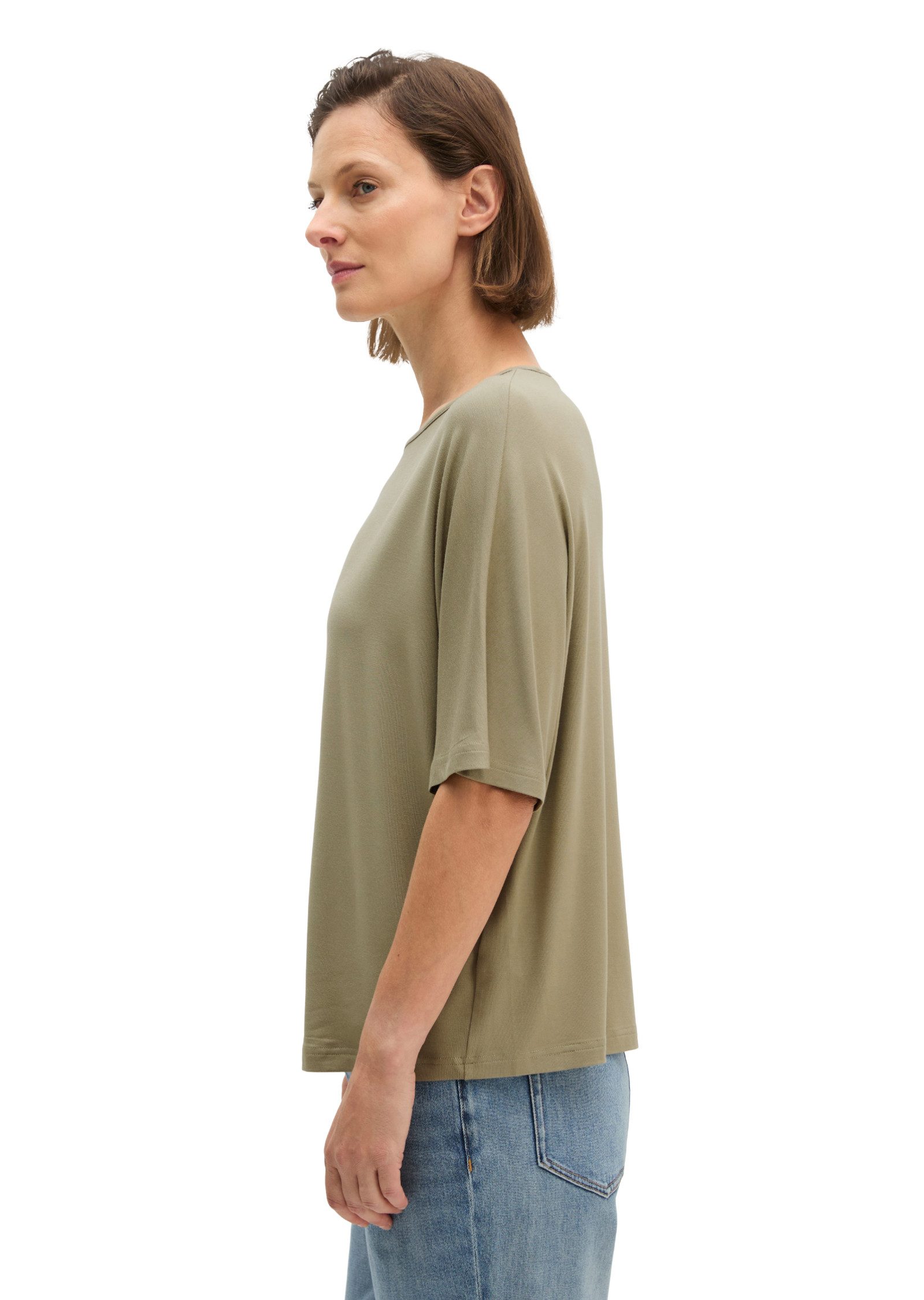 Marc O'Polo T-Shirt aus Viskose-Stretch-Jersey – Bild 2 von 5
