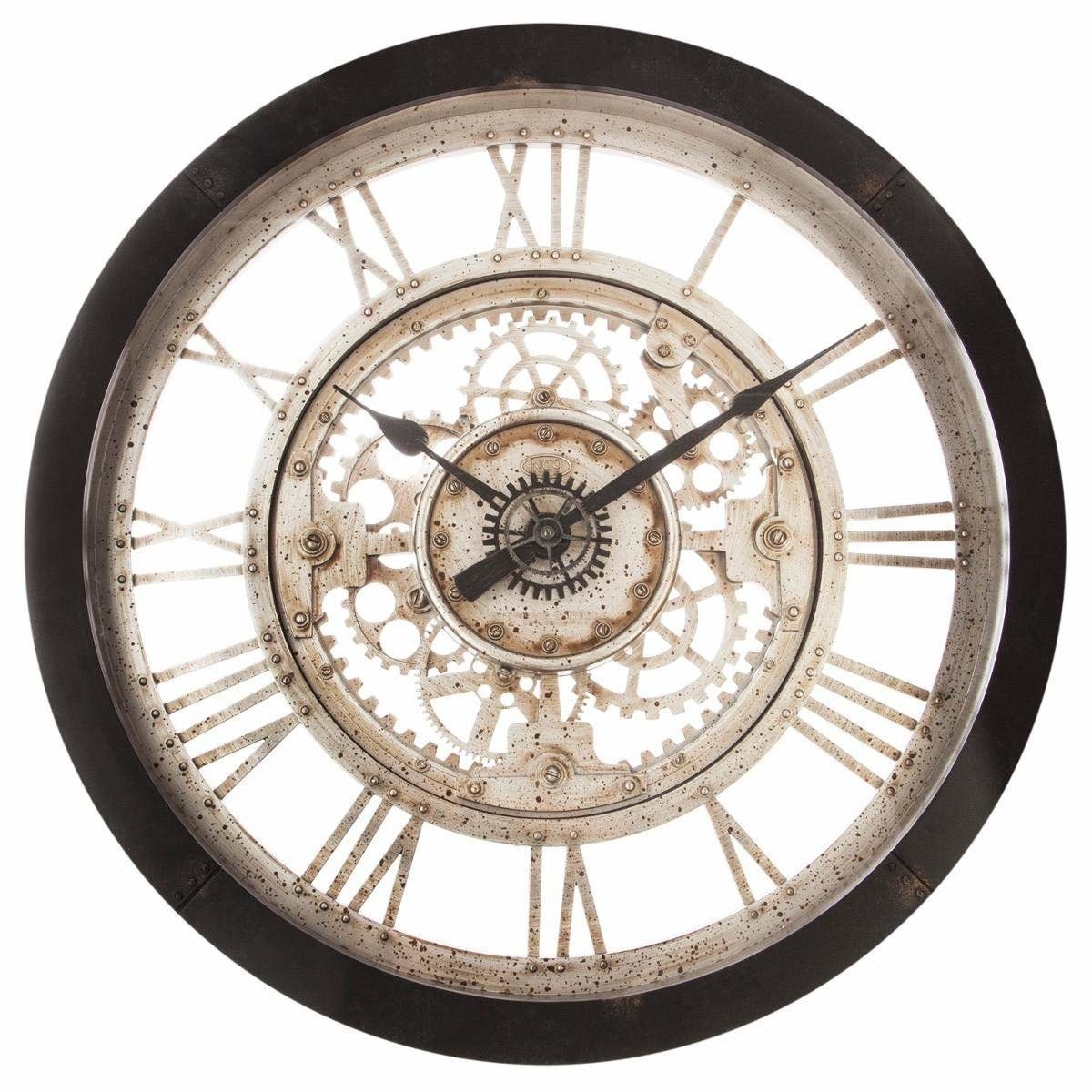 Atmosphera Créateur d'intérieur Wanduhr Wanduhr, industrieller Stil, Atmosphera Créateur d'intérieur Ø61,5 cm