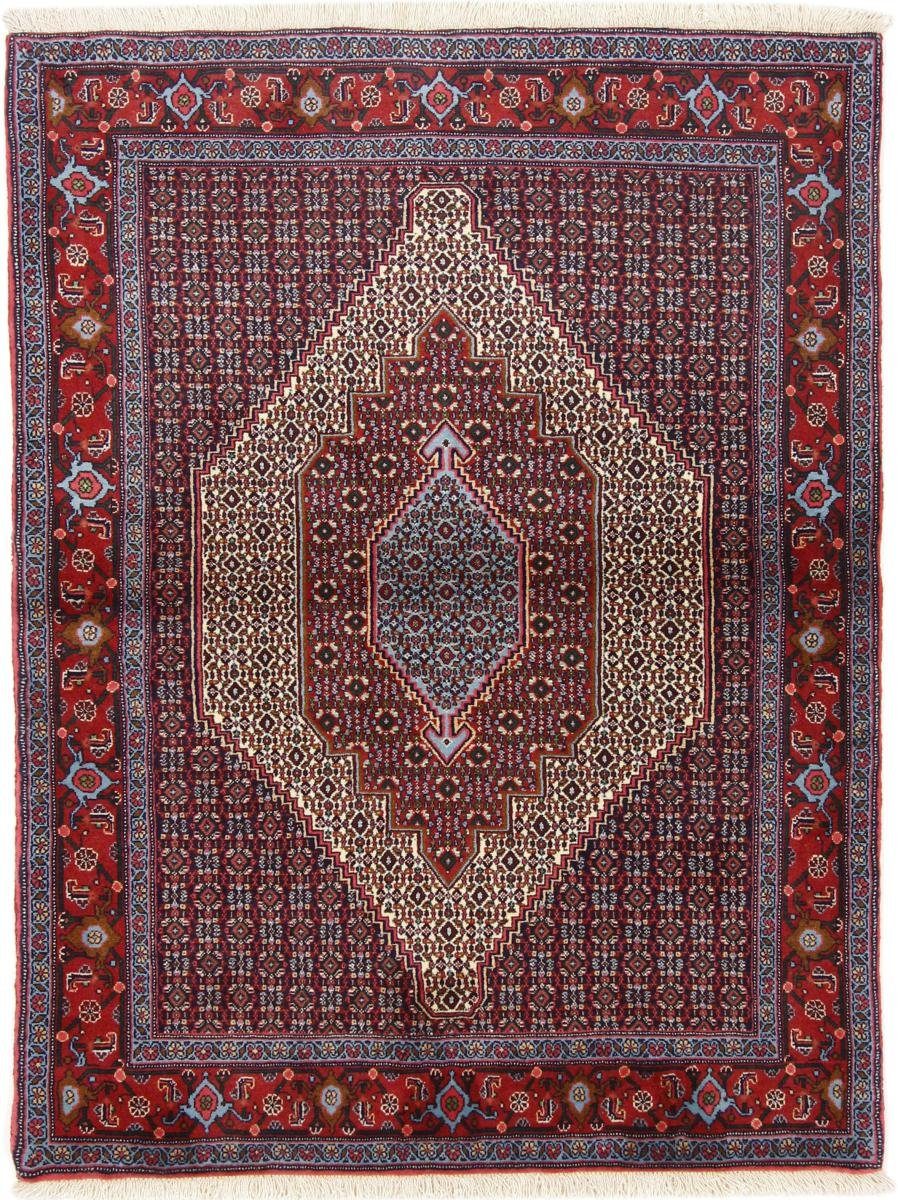 Nain 121x164 Handgeknüpfter rechteckig, 12 Höhe: / mm Orientteppich Orientteppich Trading, Senneh Perserteppich,