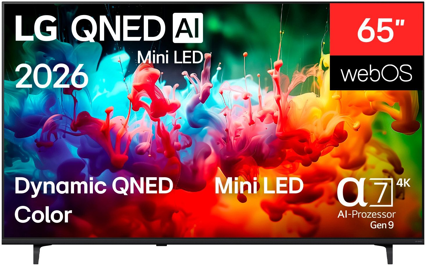 LG 65QNED71B6B QNED-Fernseher (164 cm/65 Zoll, 4K Ultra HD, Smart-TV)
