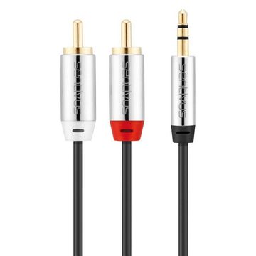 sentivus Sentivus AU070 Premium Audio Klinken auf Cinch Kabel (3,5mm Stecker Audio-Kabel