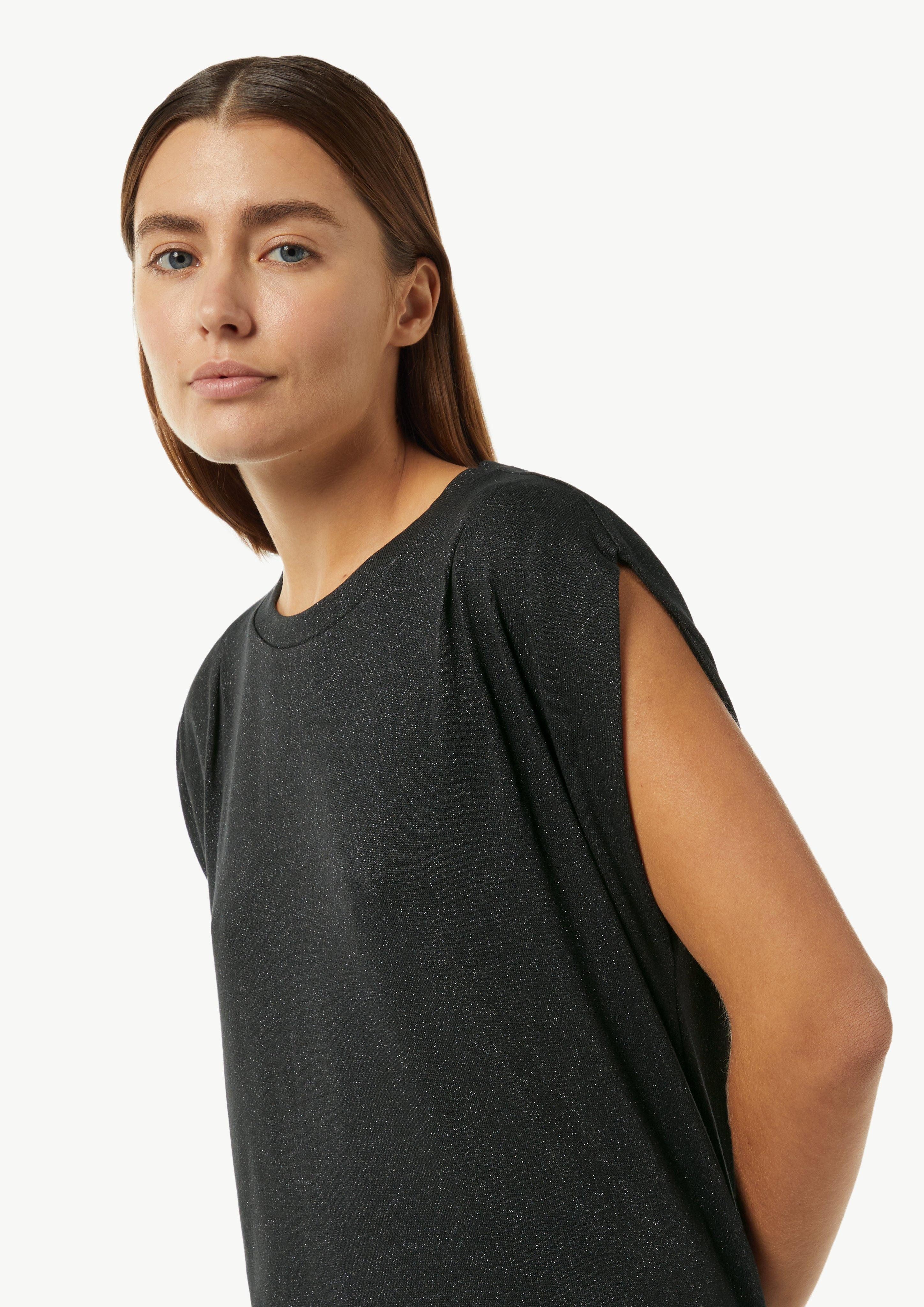 comma casual identity Shirttop Jersey-Shirt mit günstig online kaufen