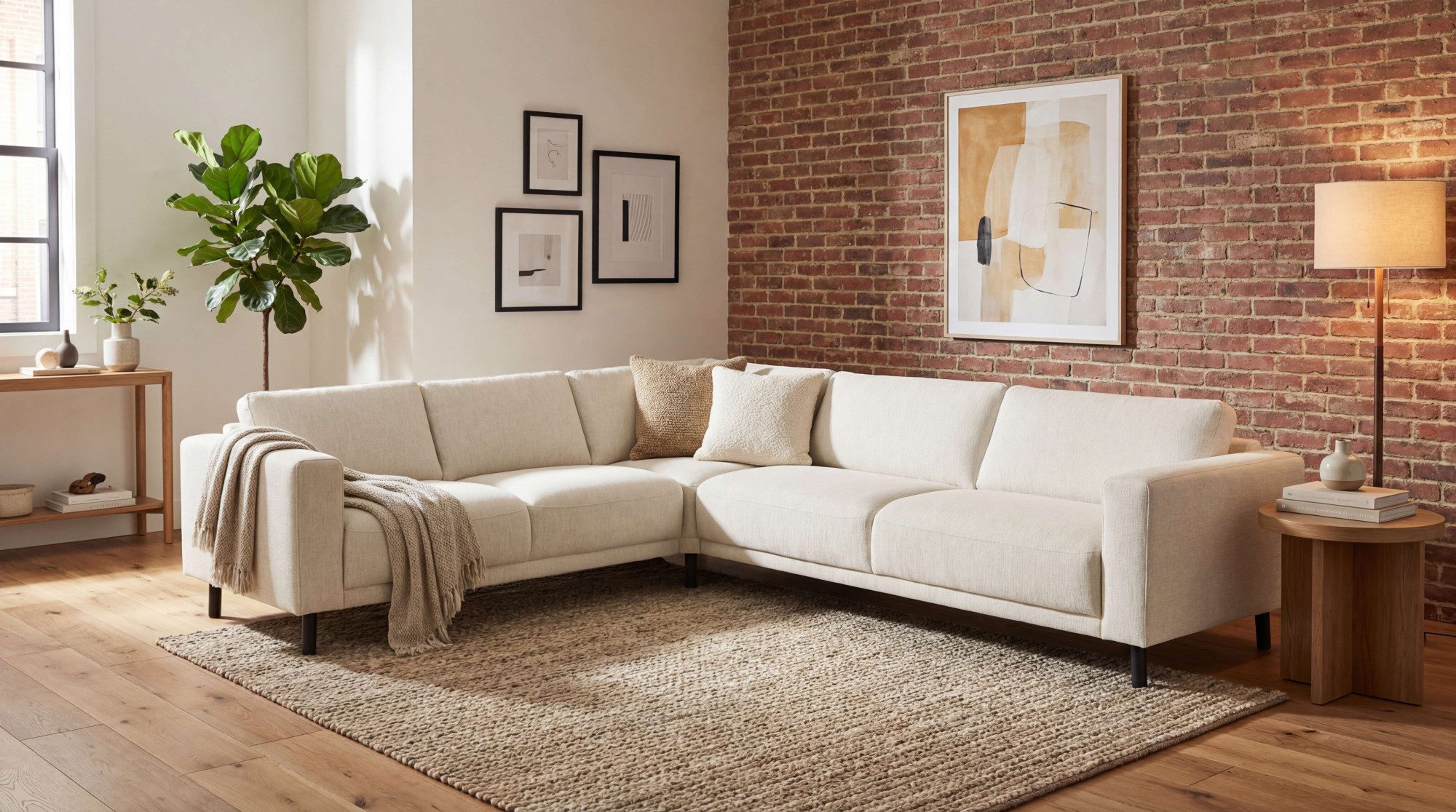 OTTO home Ecksofa Sveeva, L-Form, B.288 cm, schwarze Metallfüße, langlebiger Webstoff, mit Wellenunterfederung, viele Farben