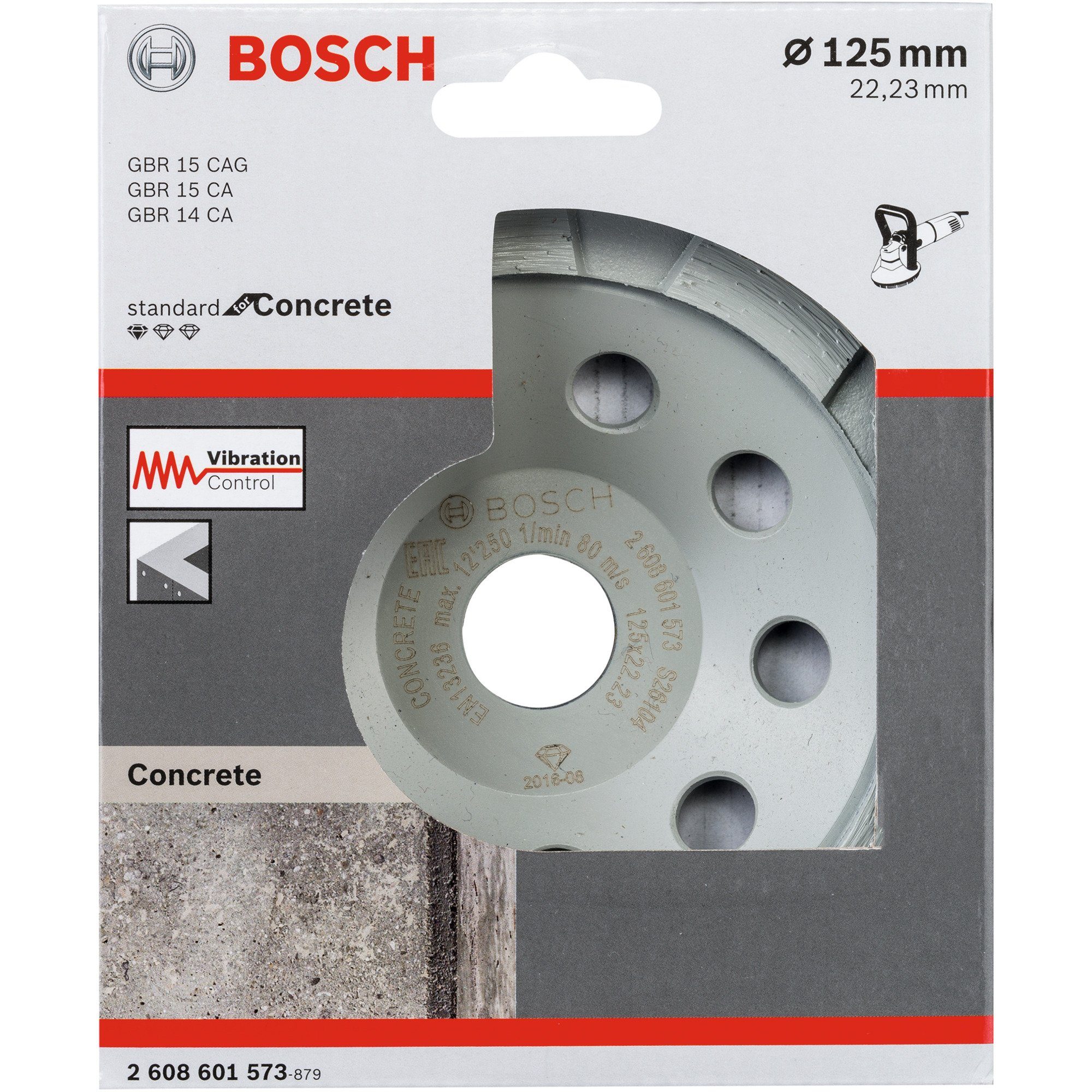 BOSCH Schleifscheibe Bosch Standard Professional Diamant-Topfscheibe