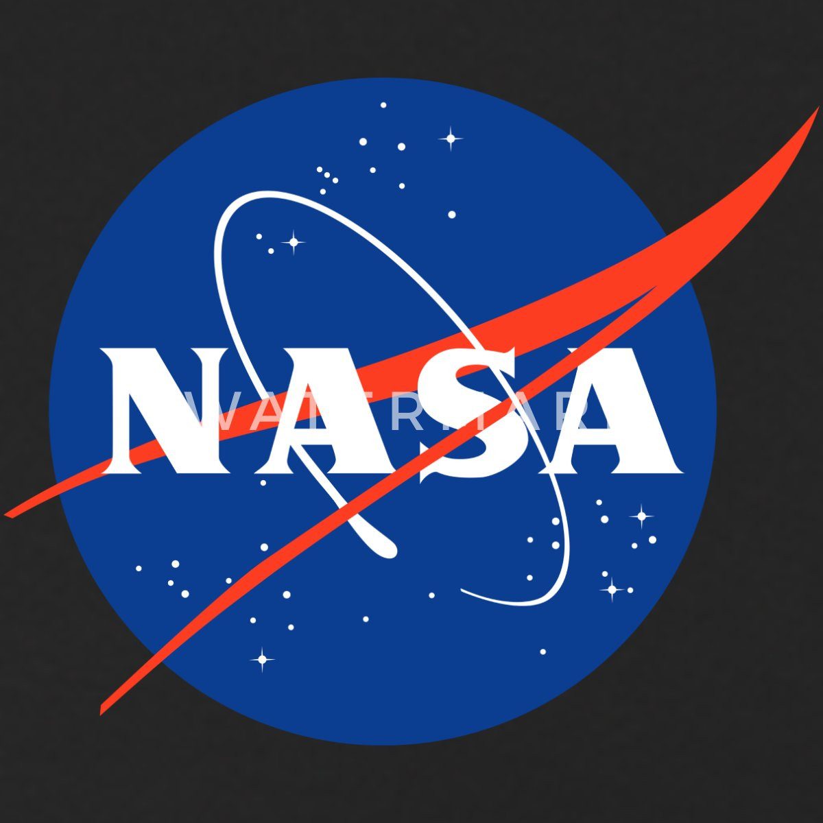 Spreadshirt Hoodie NASA Klassisches Logo Als Brustlogo Unisex Hoodie (1-tlg)