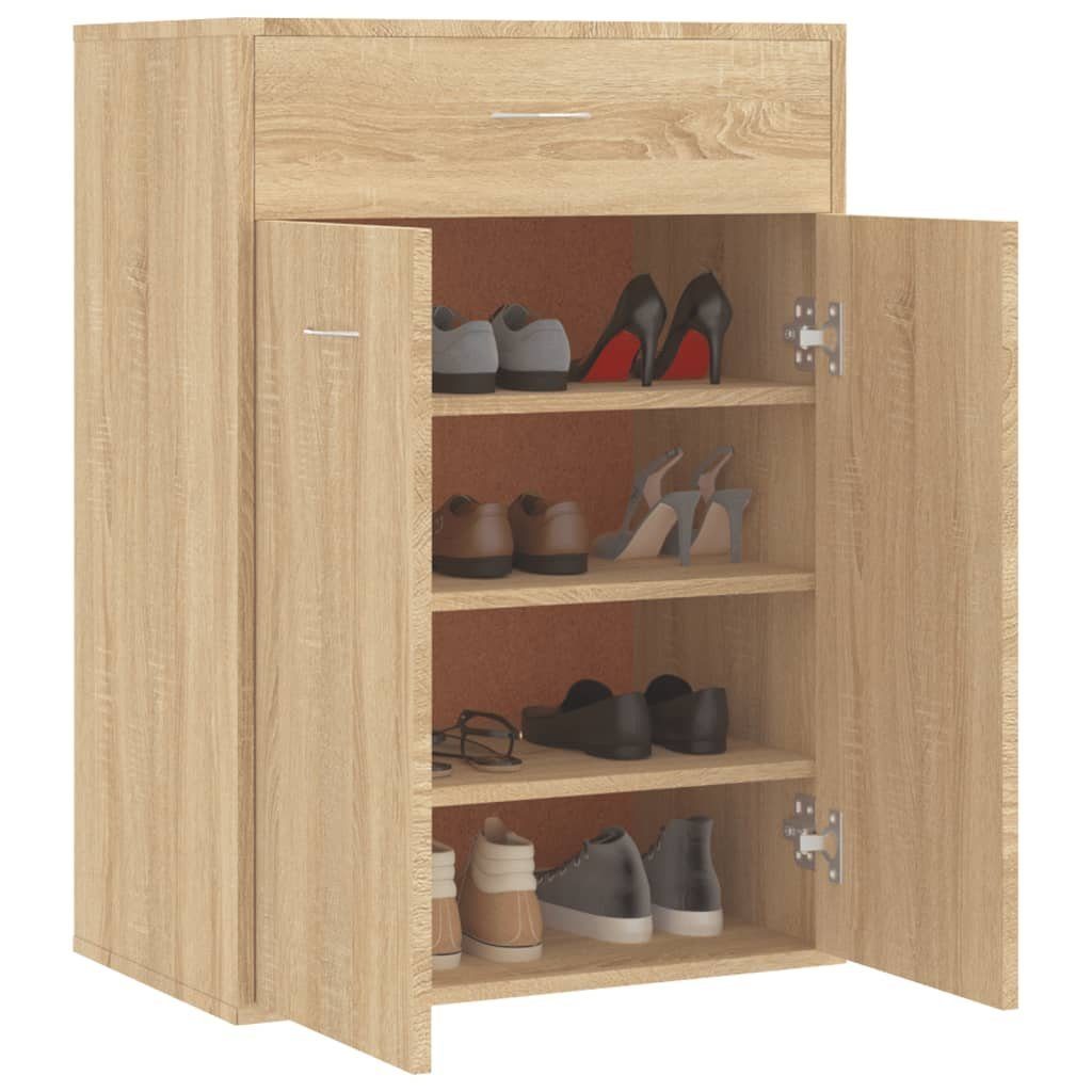 Schuhschrank Sonoma-Eiche 60x35x84 Holzwerkstoff cm furnicato