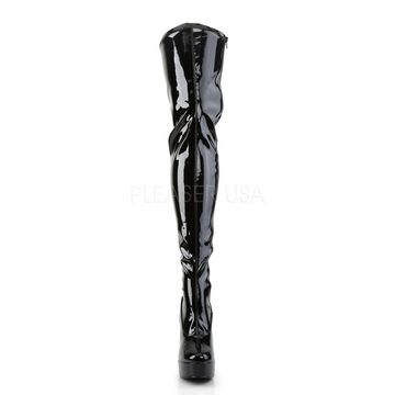 Pleaser Overknee Stiefel ELECTRA-3000Z High-Heel-Stiefel