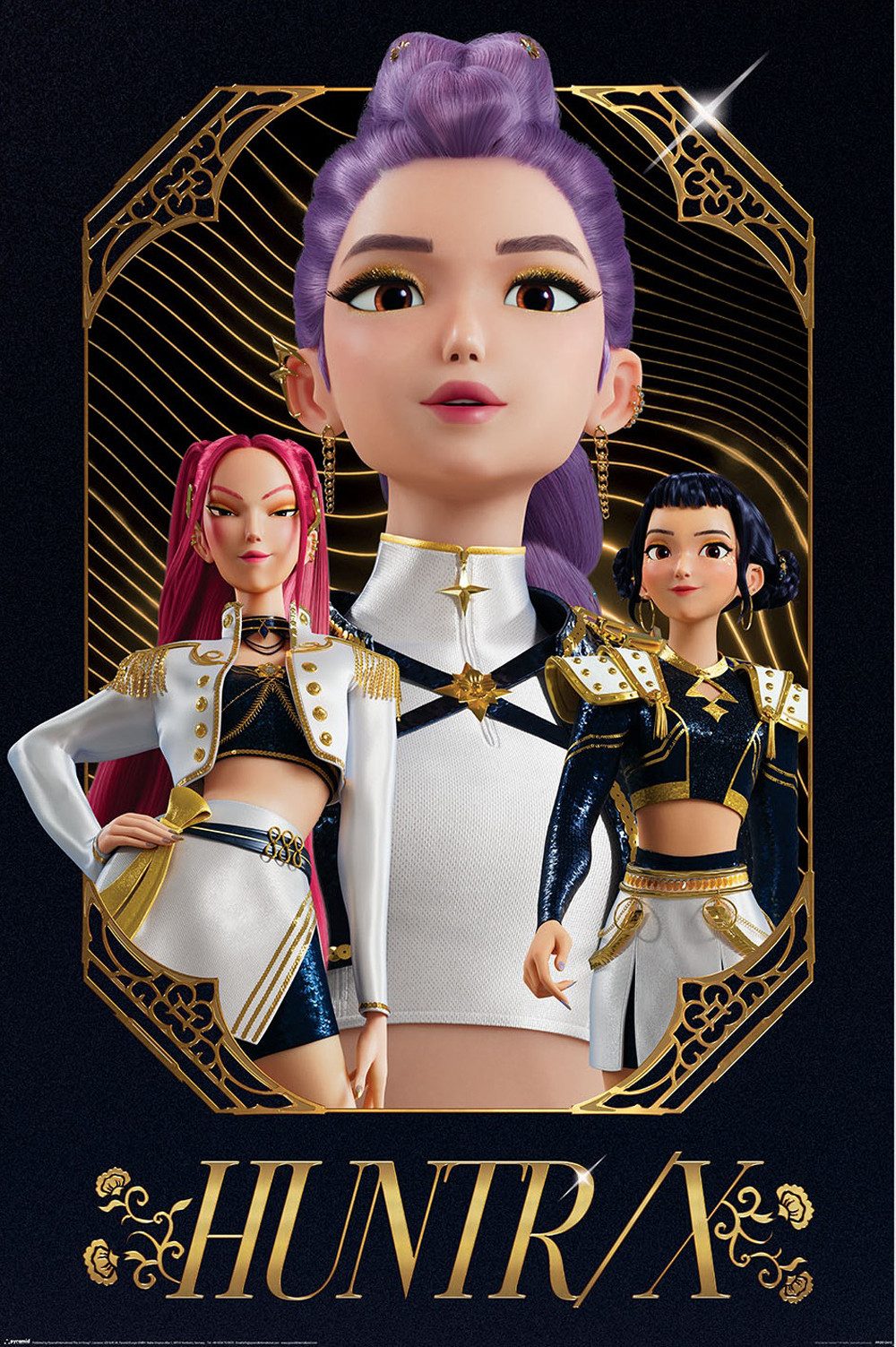 Poster K-Pop Demon Hunters - Golden - Poster 61x91,5 cm
