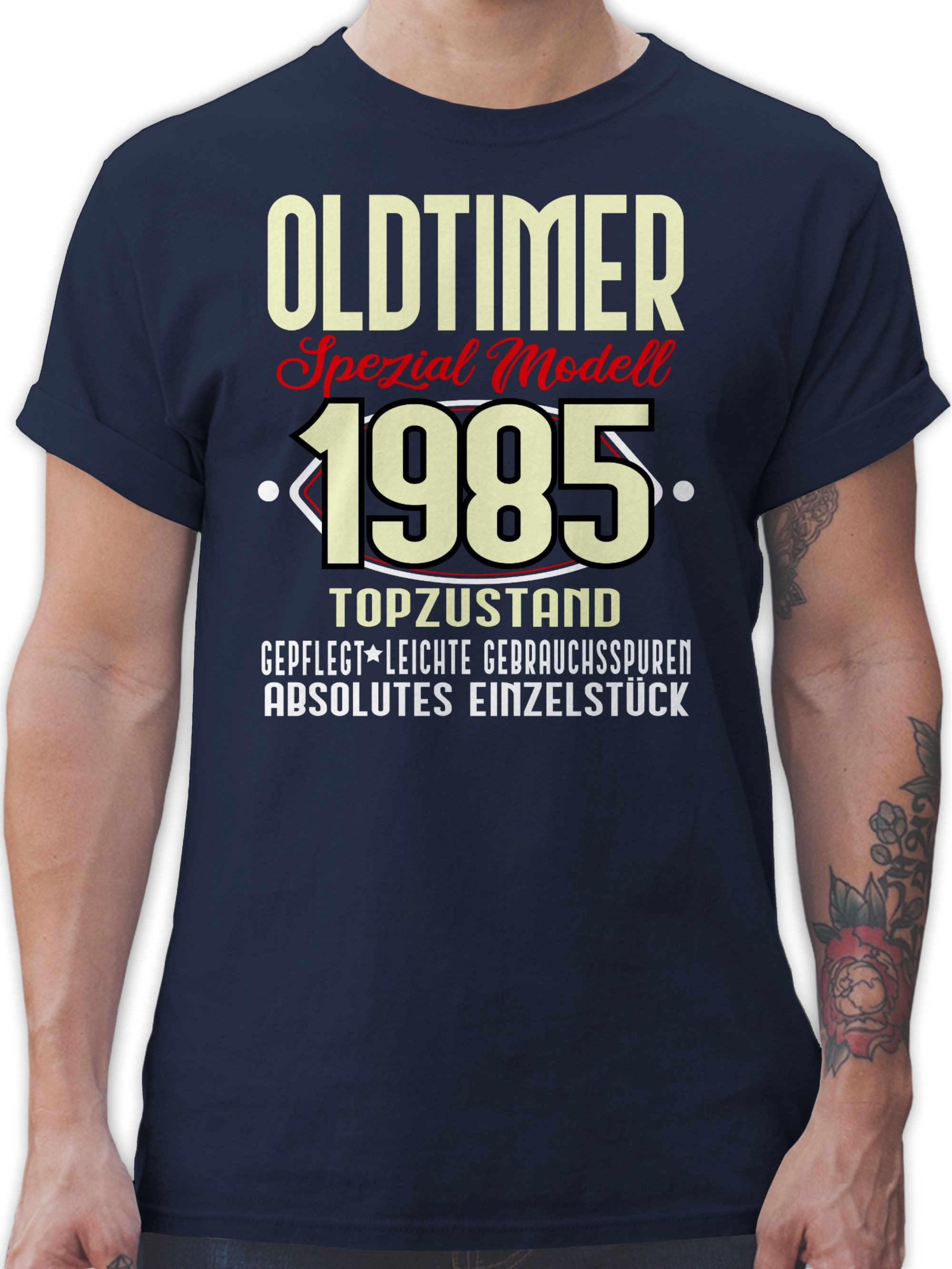 Shirtracer T-Shirt Oldtimer Spezial Modell 1985 günstig online kaufen