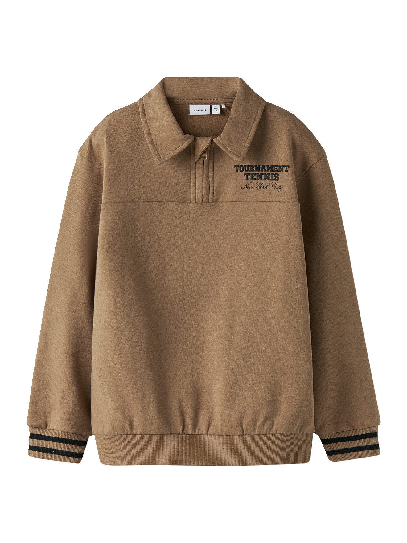 Name It Sweatjacke Sweatshirt Jungen Polokragen