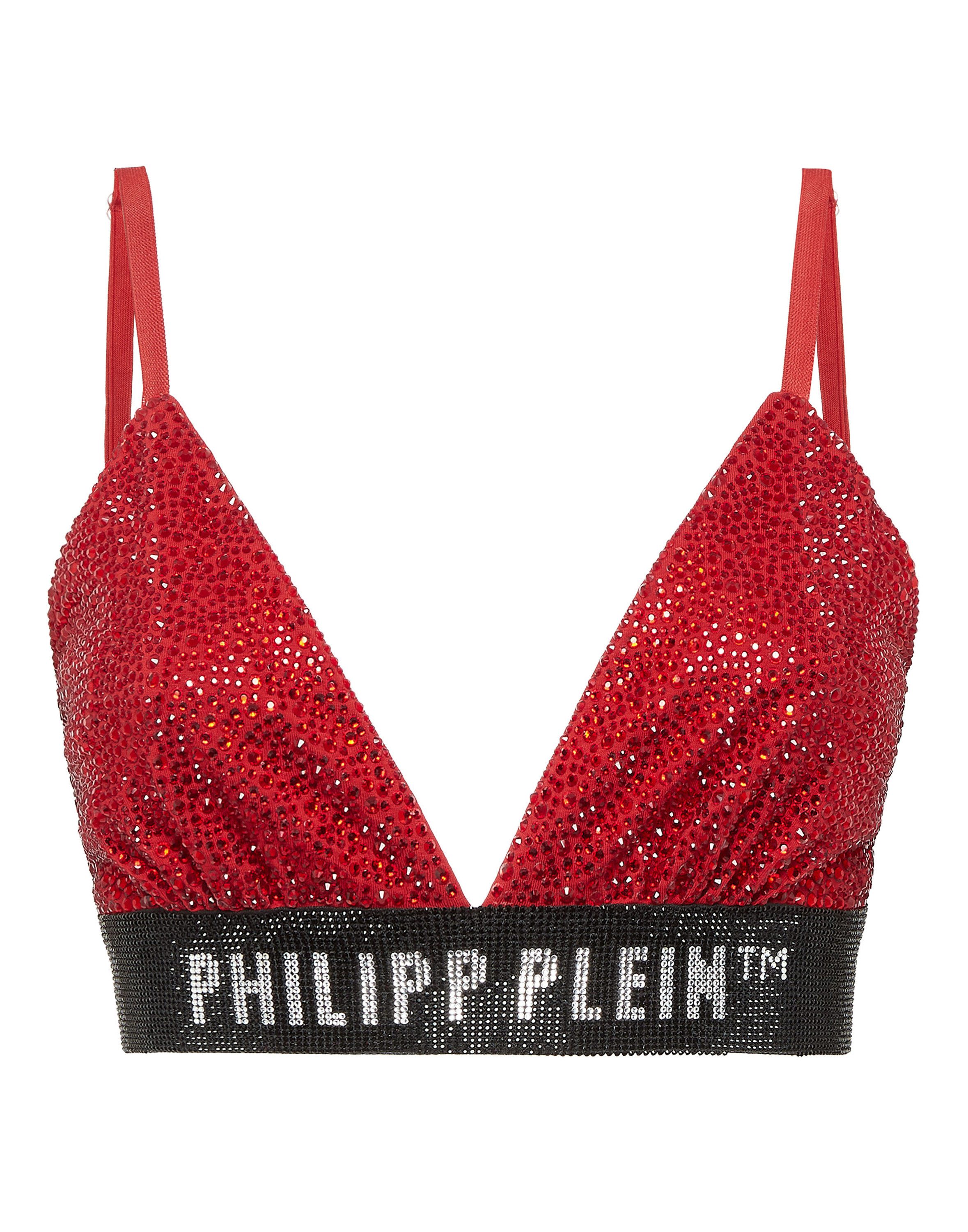 PHILIPP PLEIN Sport-BH Verziert