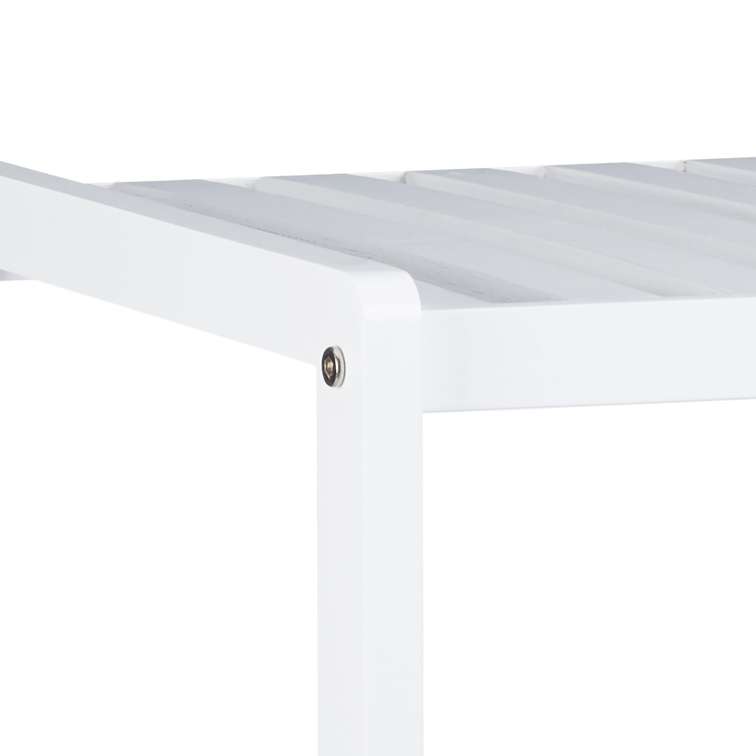 relaxdays Badregal Bambus Badregal mit 3 Ablageflächen, 1-tlg. – Bild 5 von 5