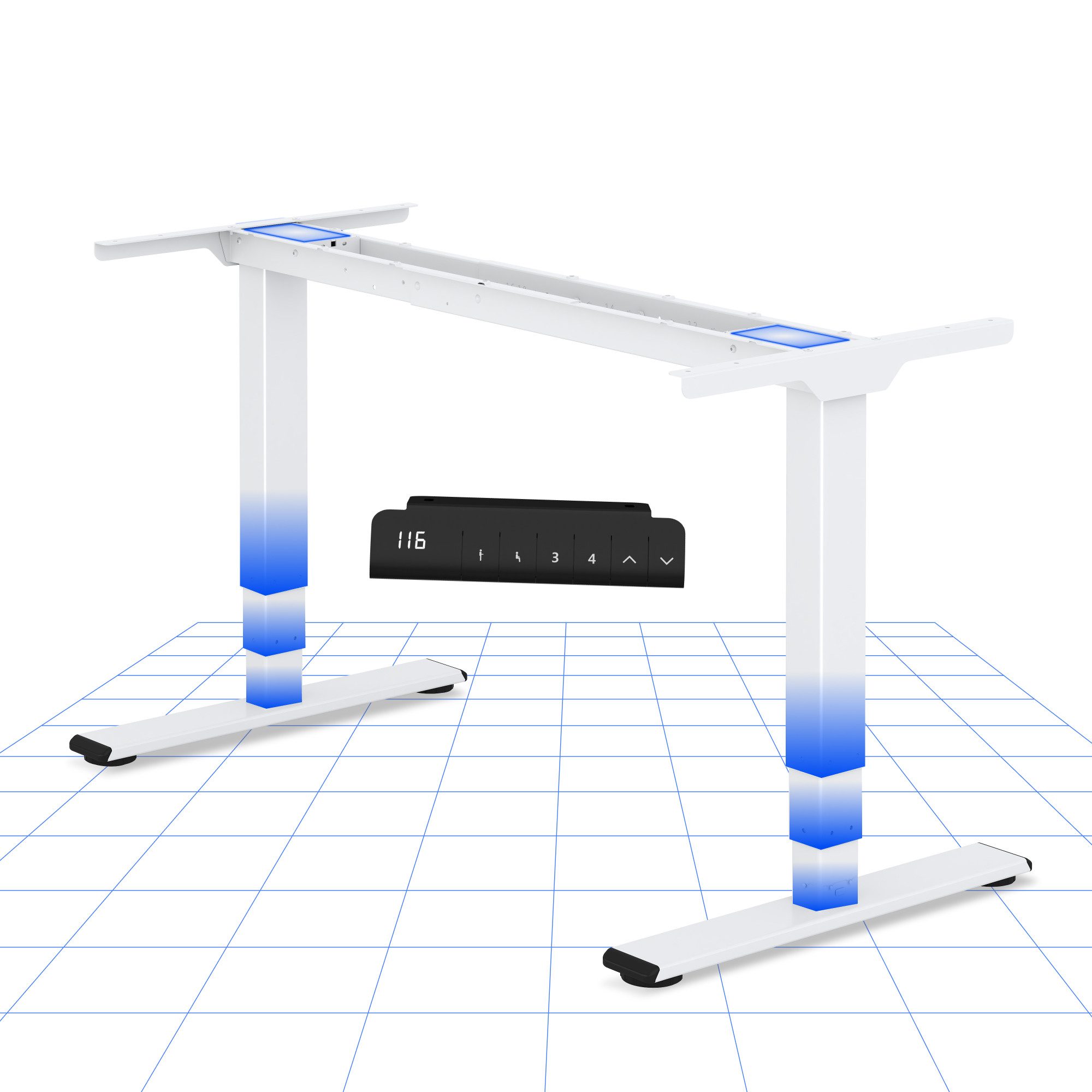 FLEXISPOT Schreibtisch Elektrisch höhenverstellbares Tischgestell (EC5 Seri günstig online kaufen