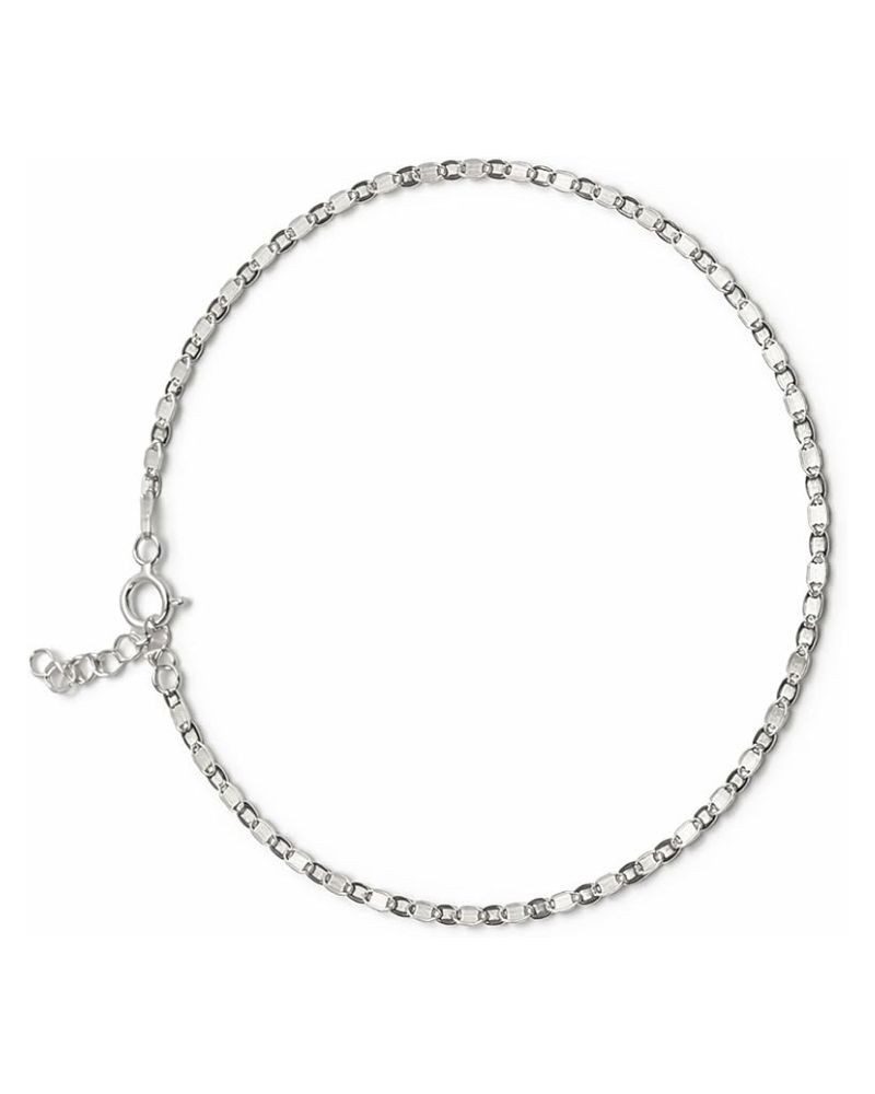 Einzelstück Armband Pailetten 925 Sterling Silber 14K vergoldet Silber