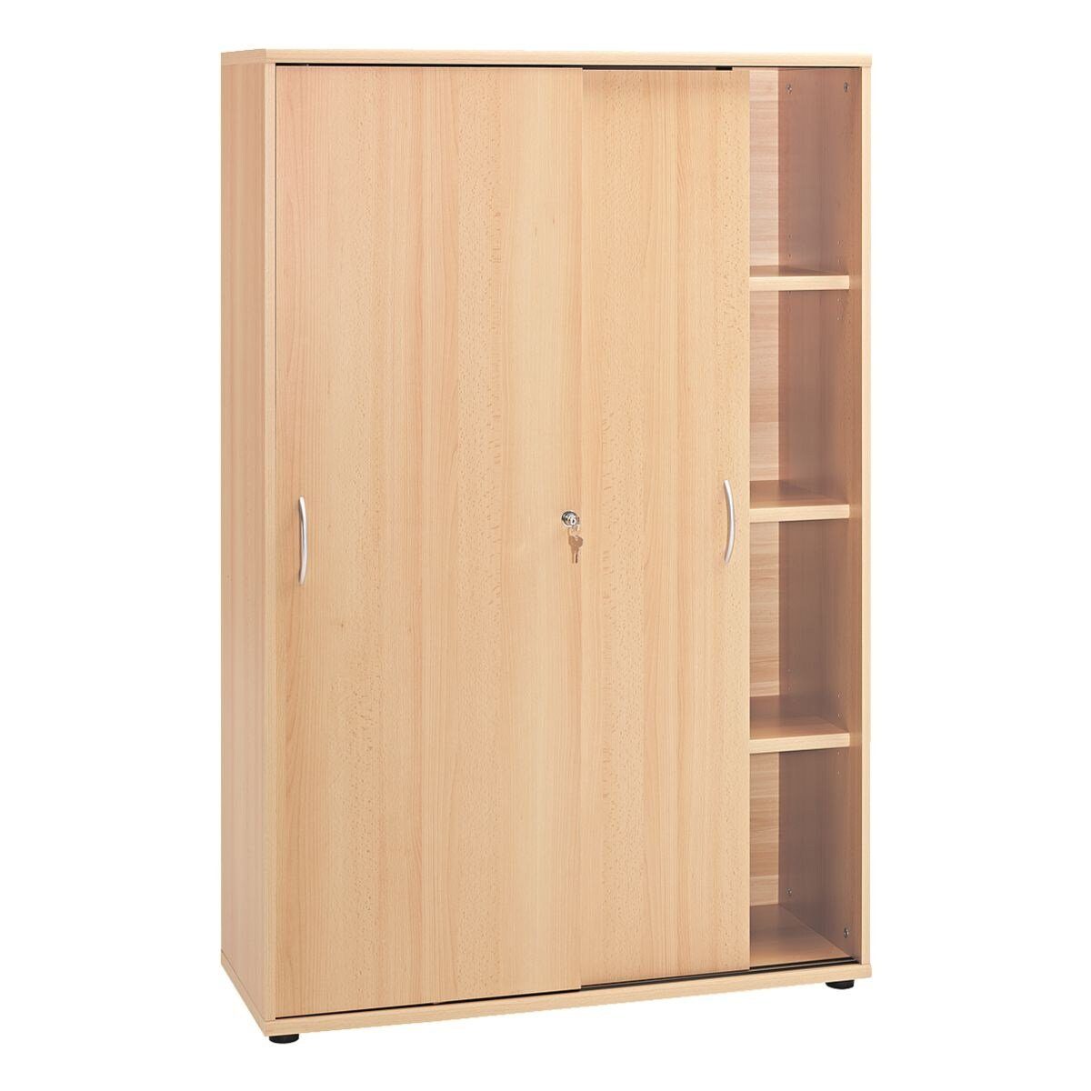 MÖBELPARTNER Schiebetürenschrank Smileline V mit Kunststoffgriffen, günstig online kaufen