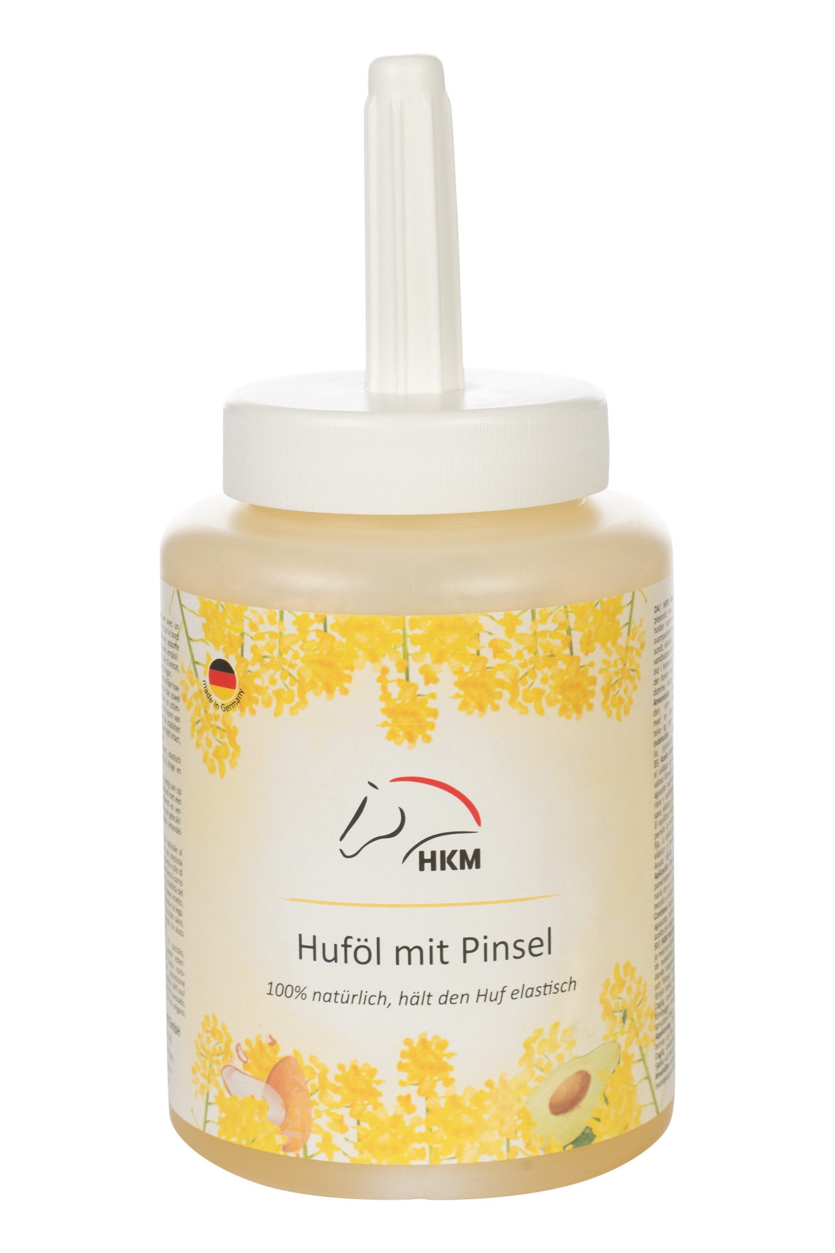 Striegel Natürliches Huföl mit Pinsel, 450 ml