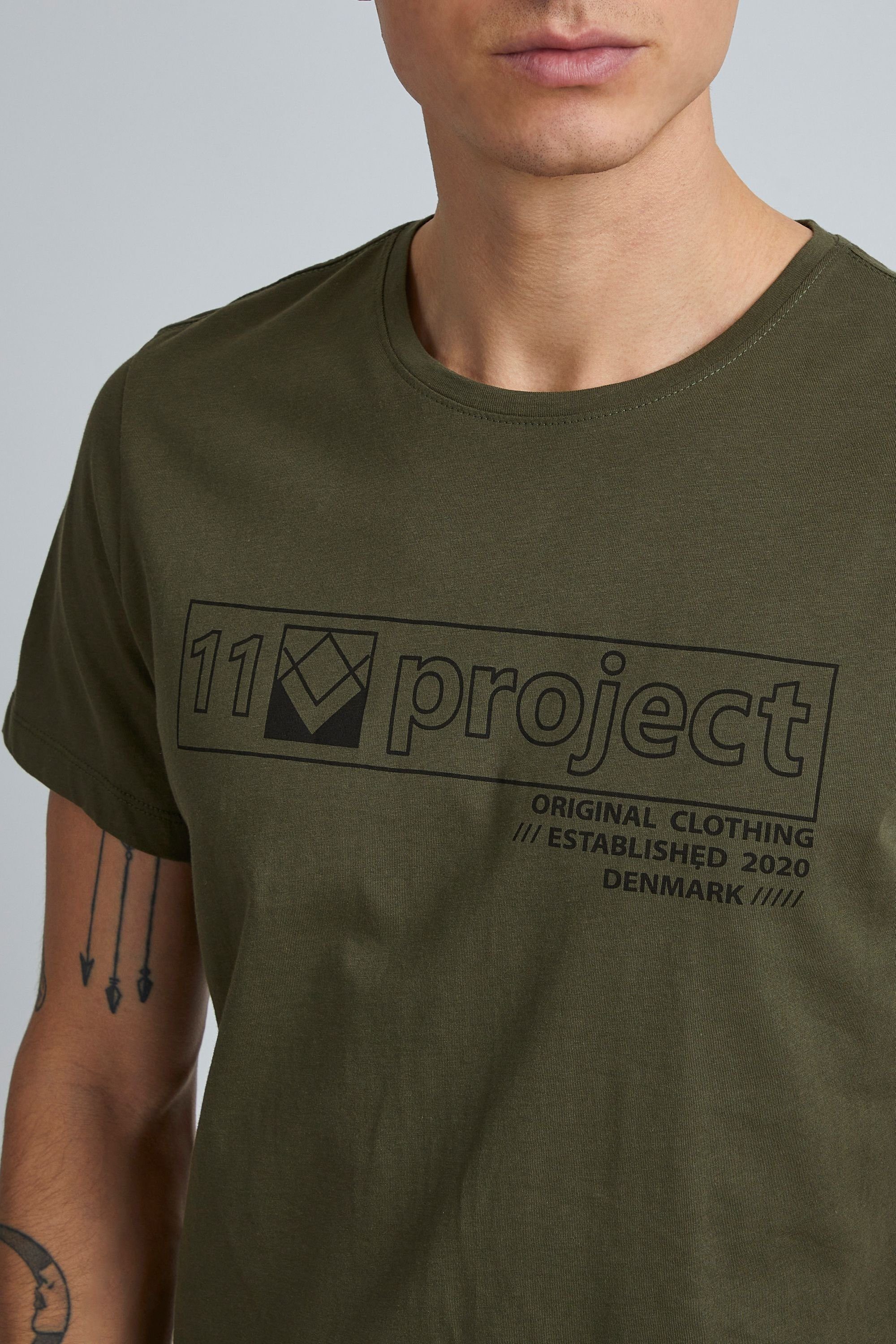 T-Shirt Project Night Project Olive 11 11 PRMattis