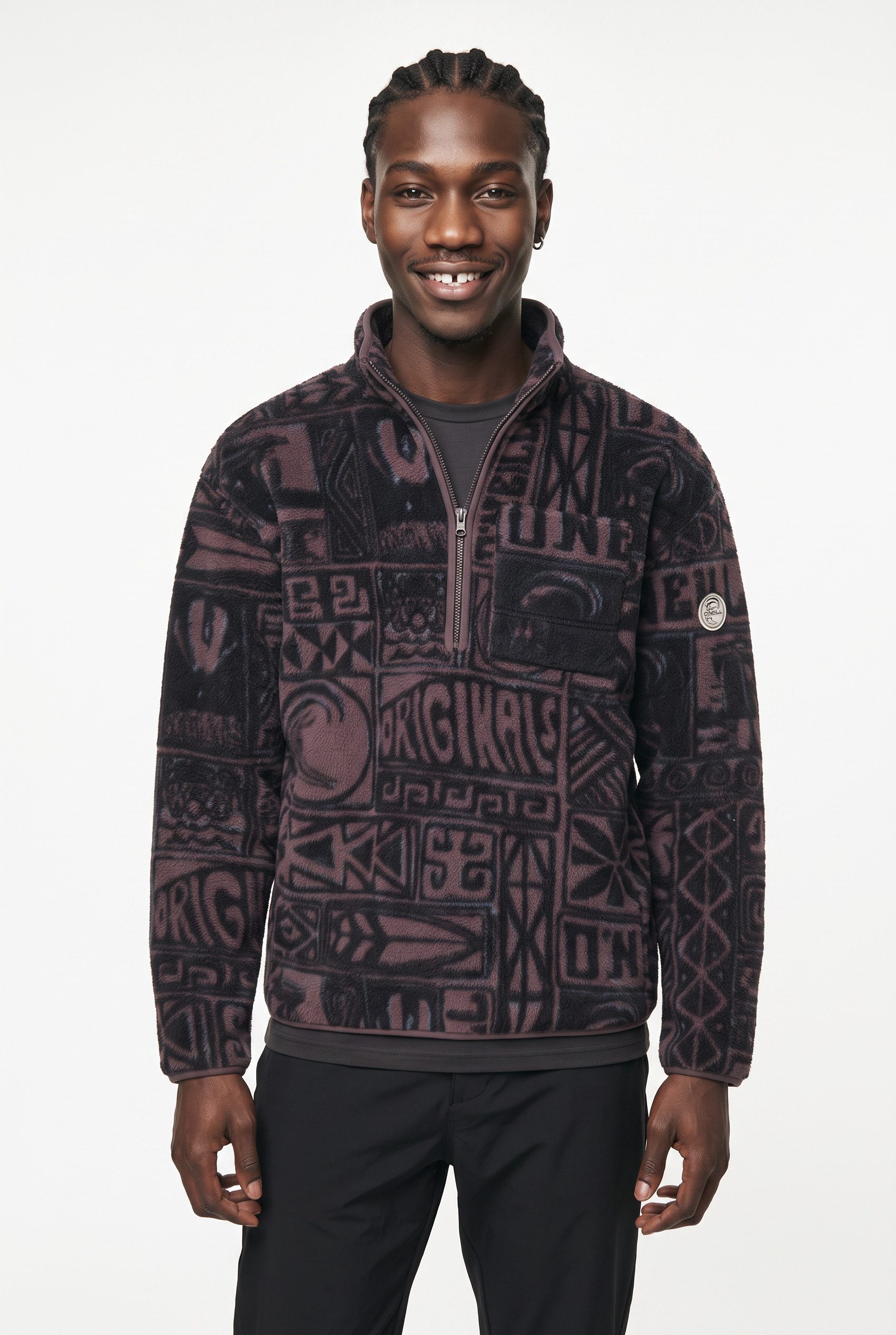 O'Neill Fleecepullover O'RIGINALS HZ FLEECE aus Polyester, in den Größen S bis XXL