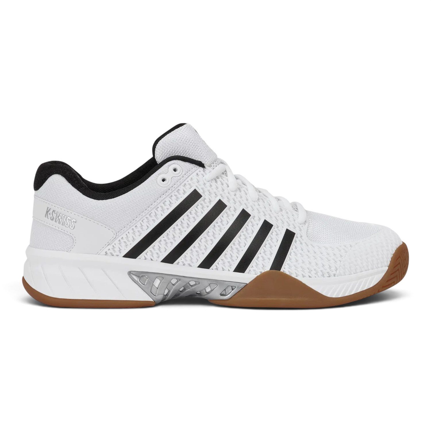 K-Swiss Performance Hallen-Indoorschuhe Express Light weiss/schwarz/silber Herren Tennisschuh
