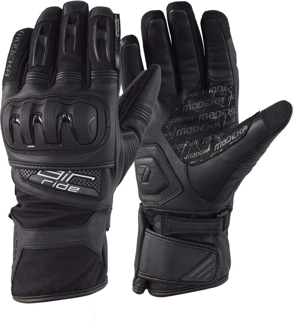 Modeka Motorradhandschuhe Air Ride Dry II Motorrad Handschuhe wasserdicht