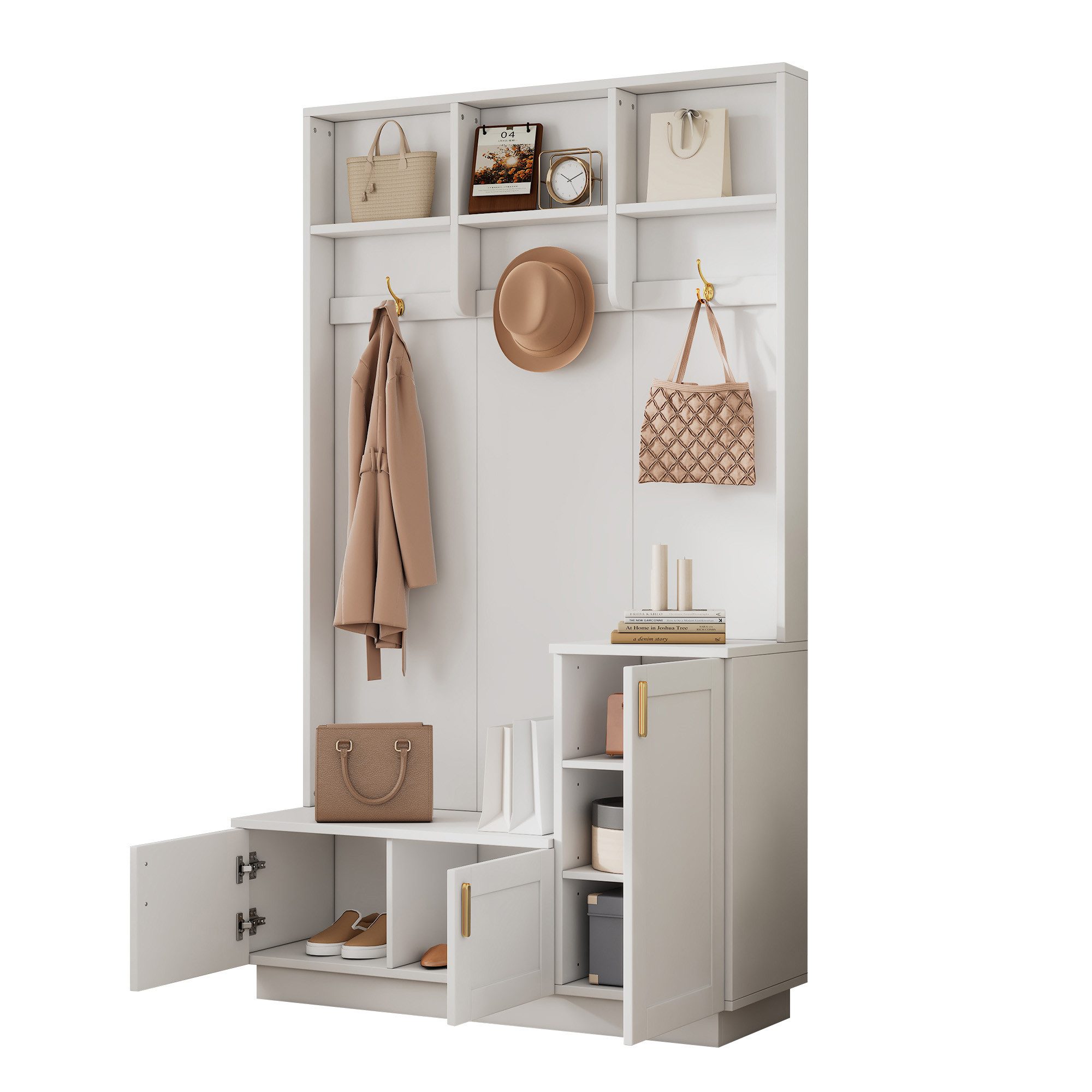 OKWISH Garderoben-Set für Ihren Eingangsbereich, (Flurgarderobe, günstig online kaufen
