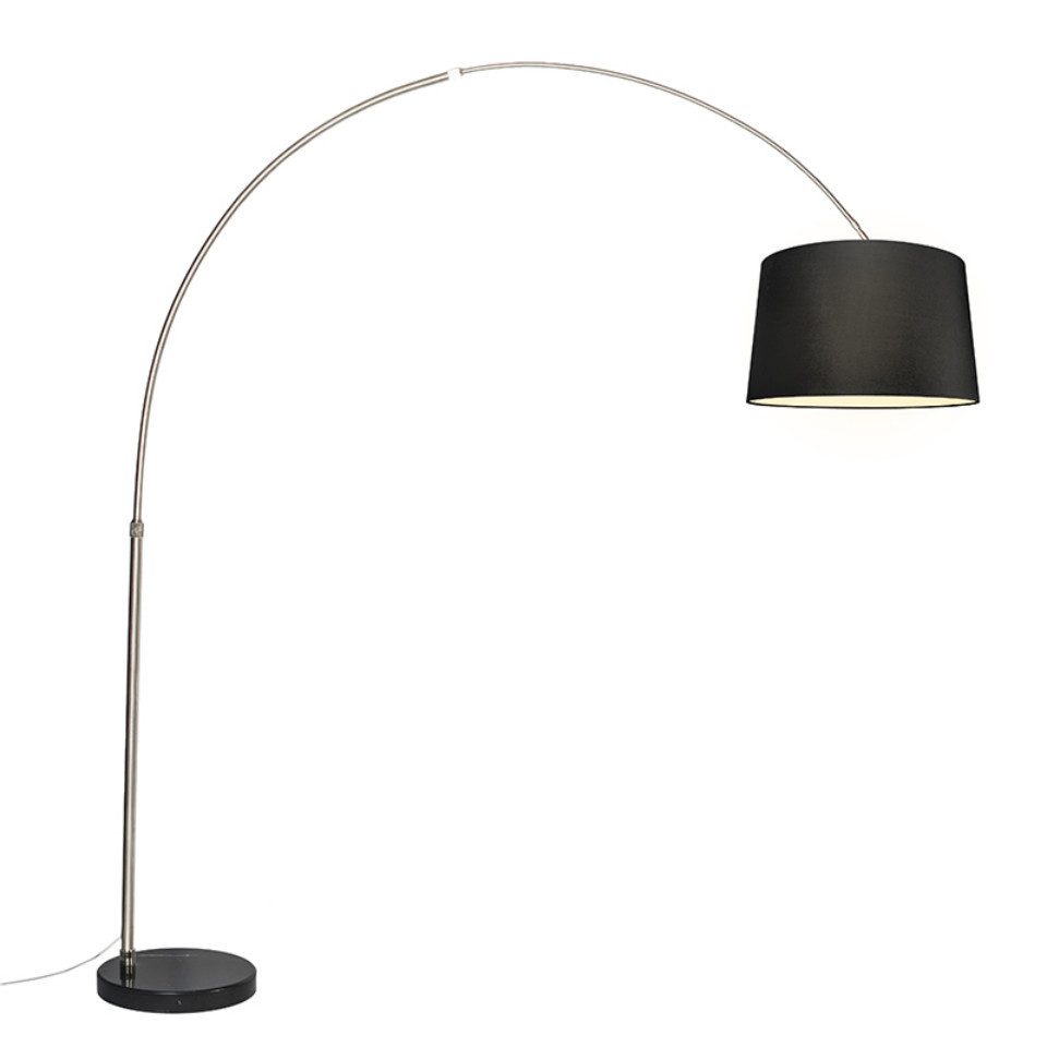 Qazqa Stehlampe Booglamp XXL, ohne Leuchtmittel, günstig online kaufen