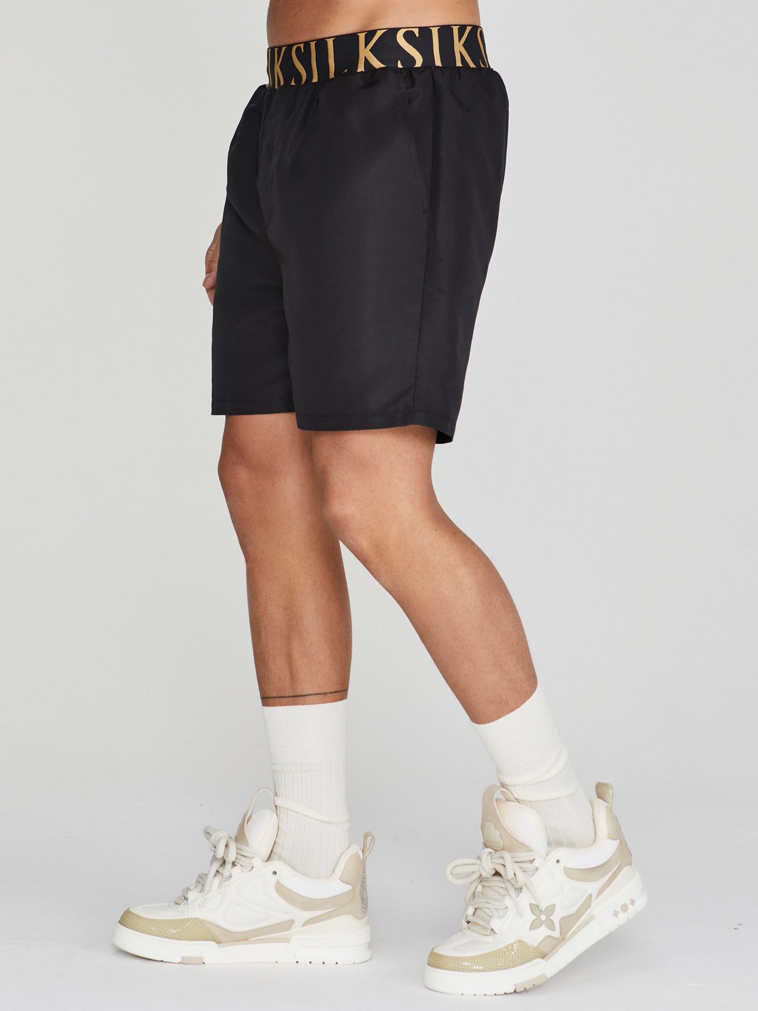 Siksilk Badeshorts SikSilk Herren Schwarze Badeshorts günstig online kaufen