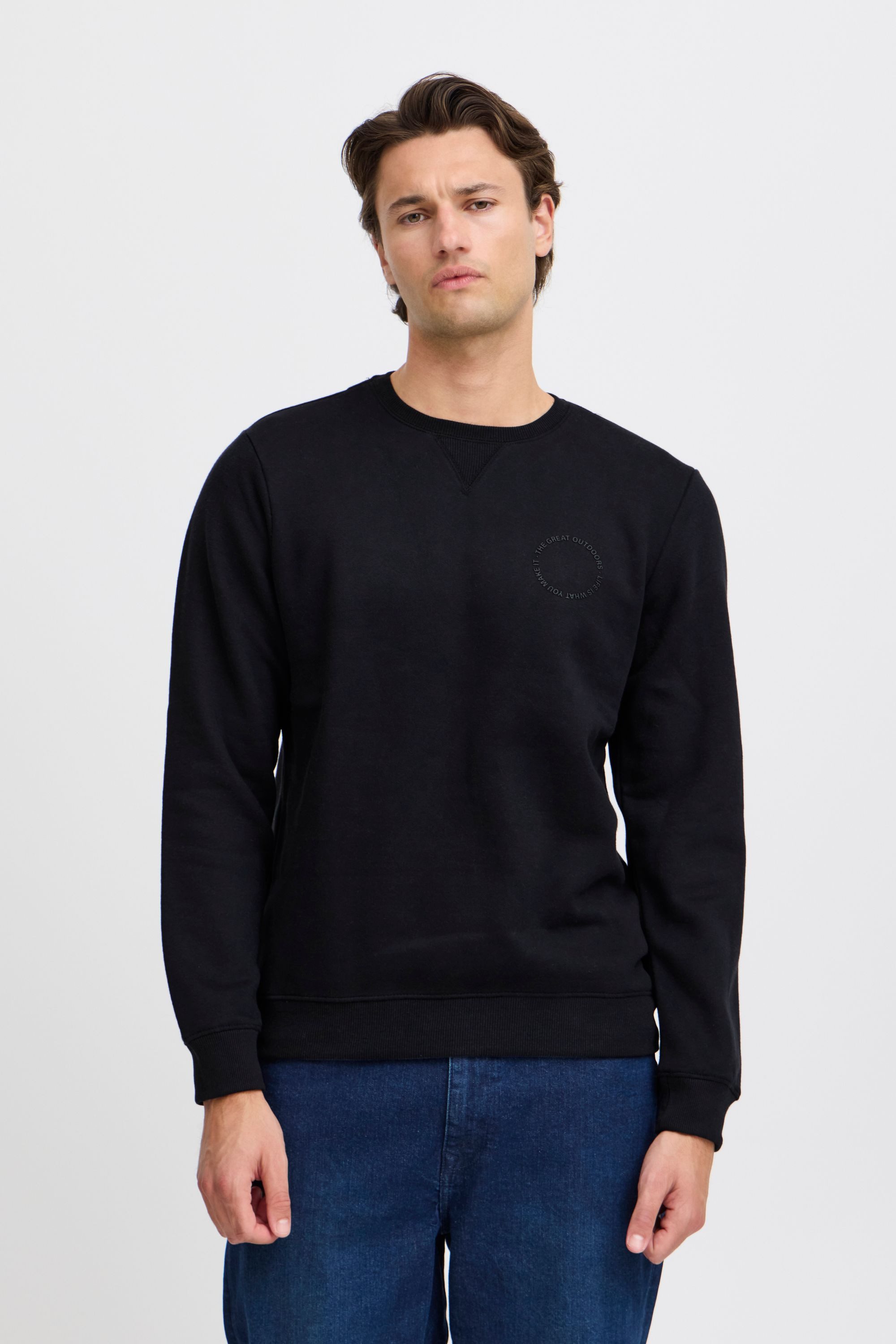 Blend Rundhalspullover BHSweatshirt Klassischer Sweatpullover mit günstig online kaufen