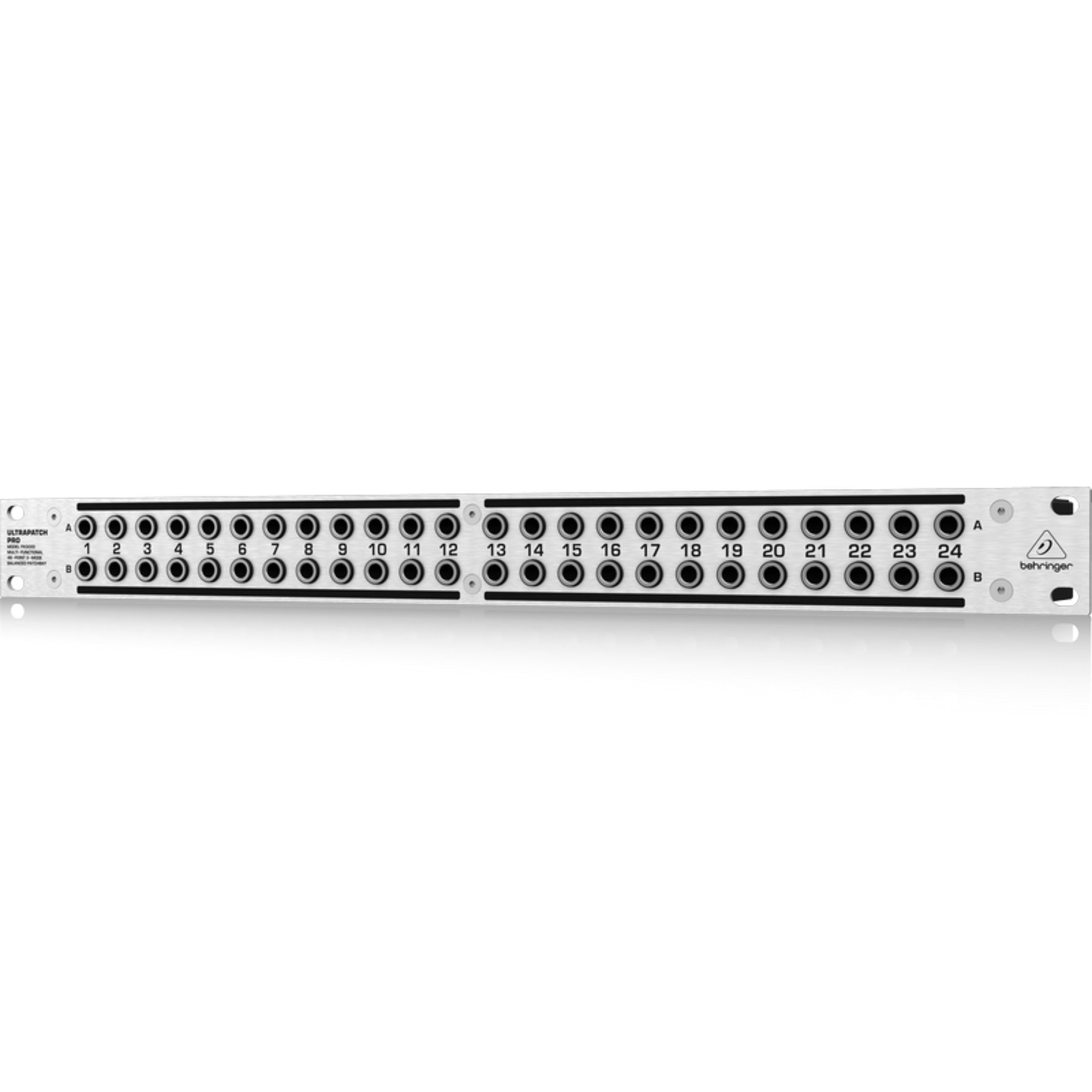 Behringer Audio-Wandler, (PX3000 Ultrapatch Pro symm. Patchbay 2x 24 SteKli, Signalverteiler, Patchbays), PX3000 Ultrapatch Pro - Patchbay