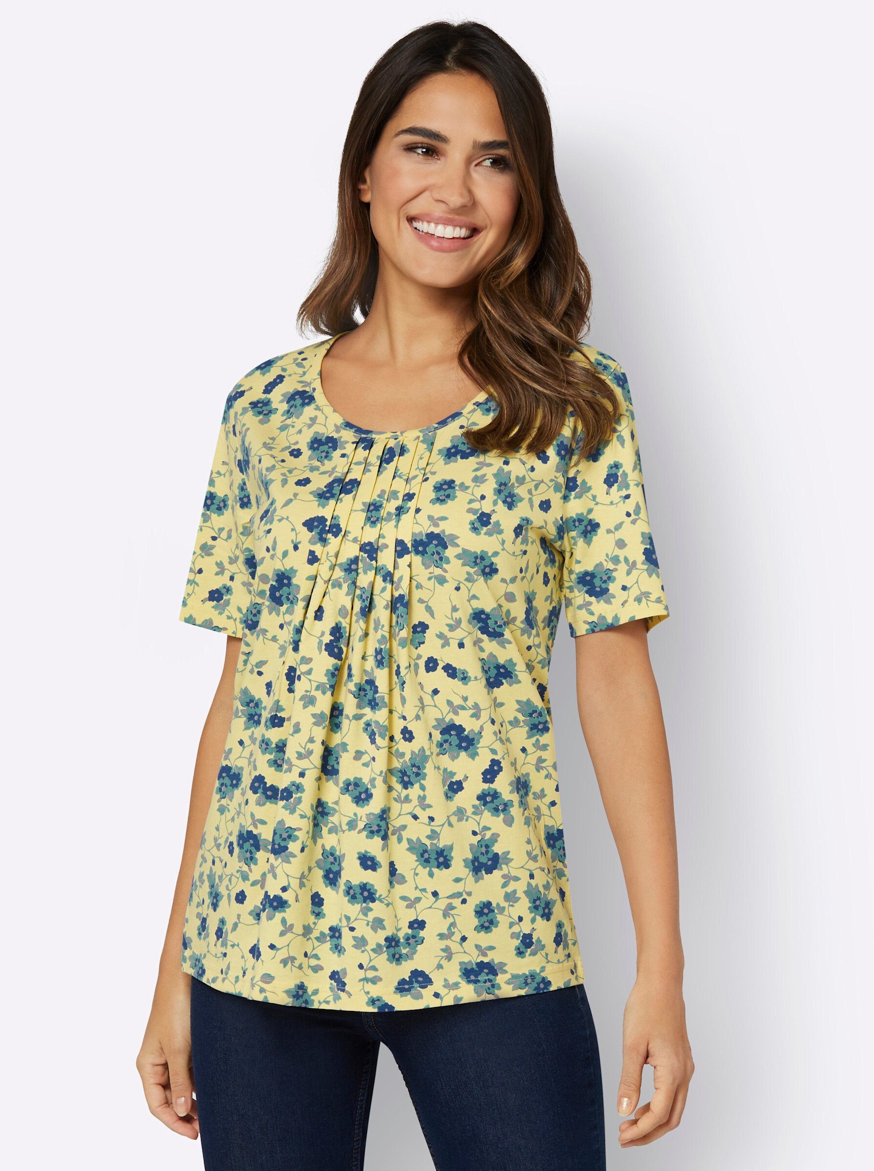 Classic Basics Kurzarmshirt "Shirt" 1 Stk. tlg. günstig online kaufen