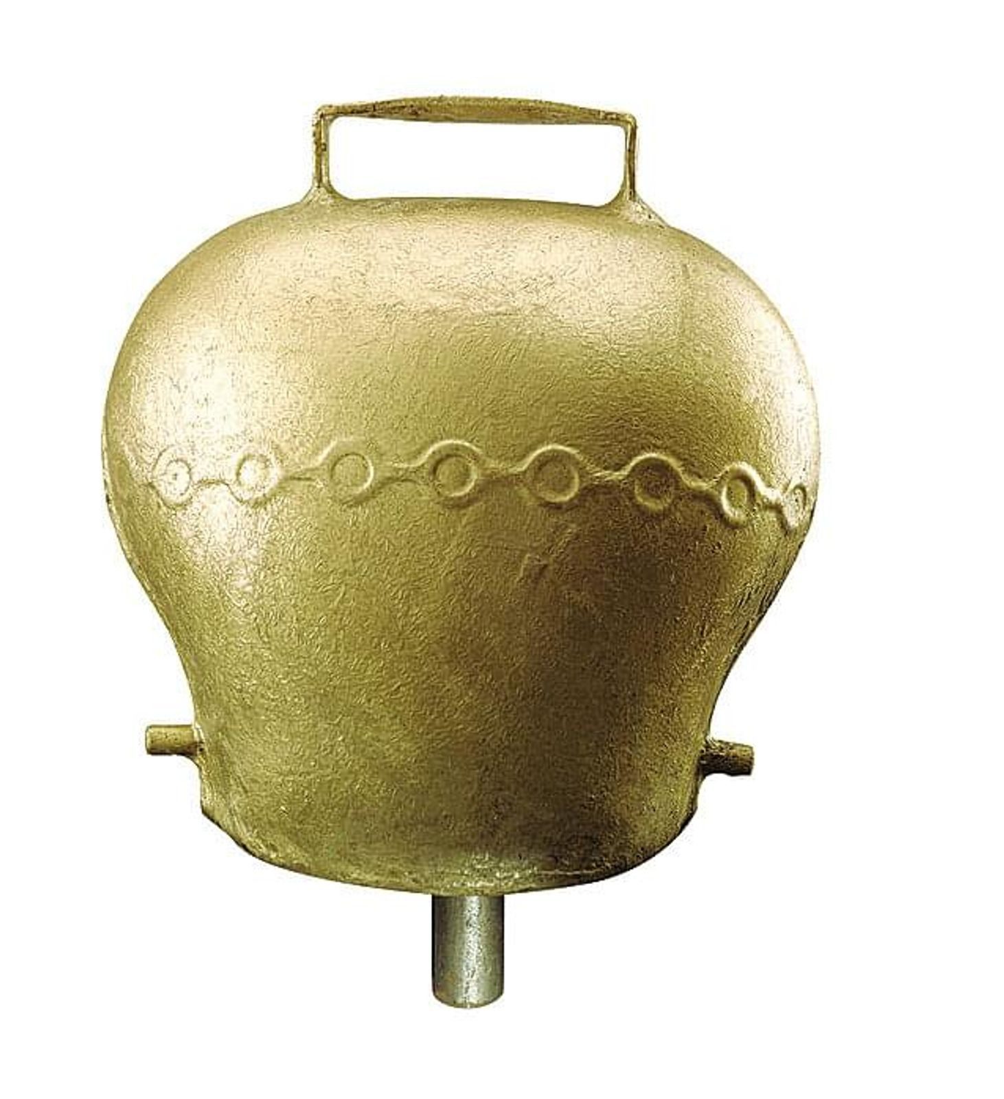 Horizont Glocke KAMER Stahlglocke Alpenstil gewölbt Bronzefarben ø 60 mm