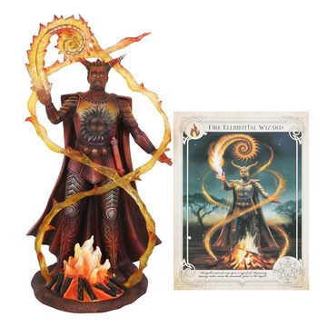 MystiCalls Fantasy-Figur Elemental Figur "Fire Wizard" by Anne Stokes Feuerbändiger (1 St), Perfekt für jeden Anlass - Geburtstag, Weihnachten