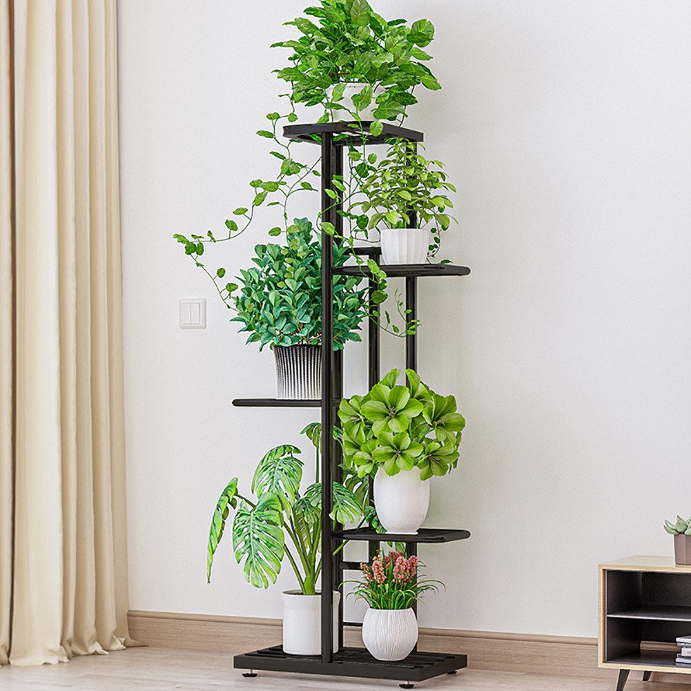 GarveeMore Blumenständer 5-stöckiger Pflanzenständer Mehrschichtiges Vintag günstig online kaufen
