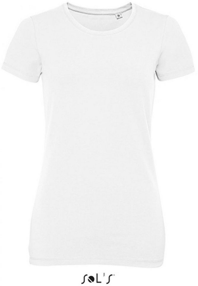 SOLS Shirt Damen - Women T-Shirt Rundhalsshirt Millenium Stretch