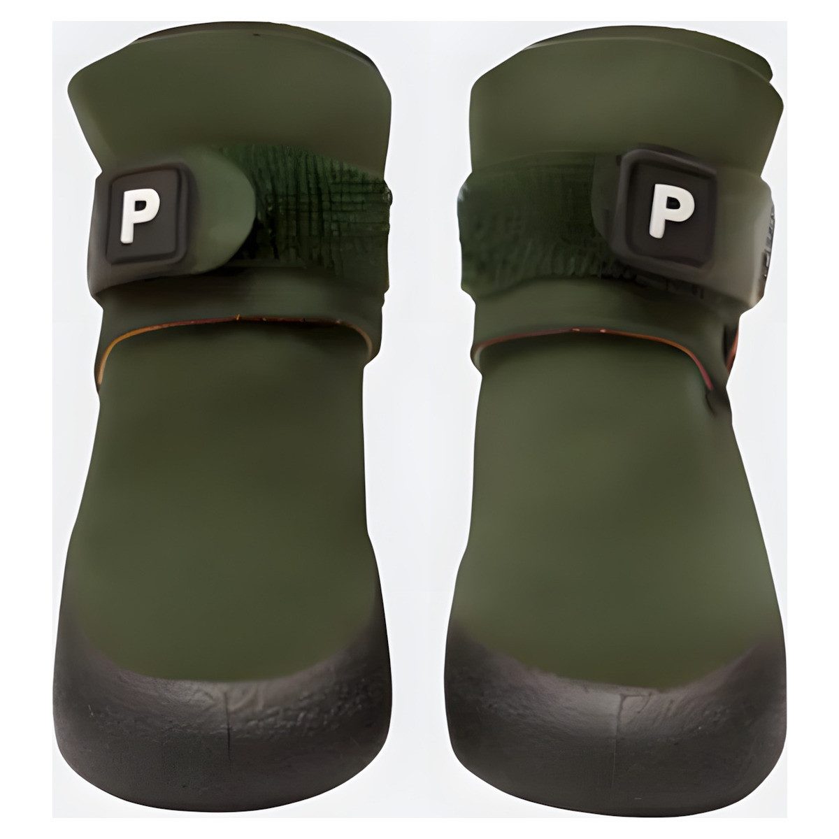 PAIKKA Pfotenschutz Hundeschuhe "Dog Shoes" olive - 2 Stück
