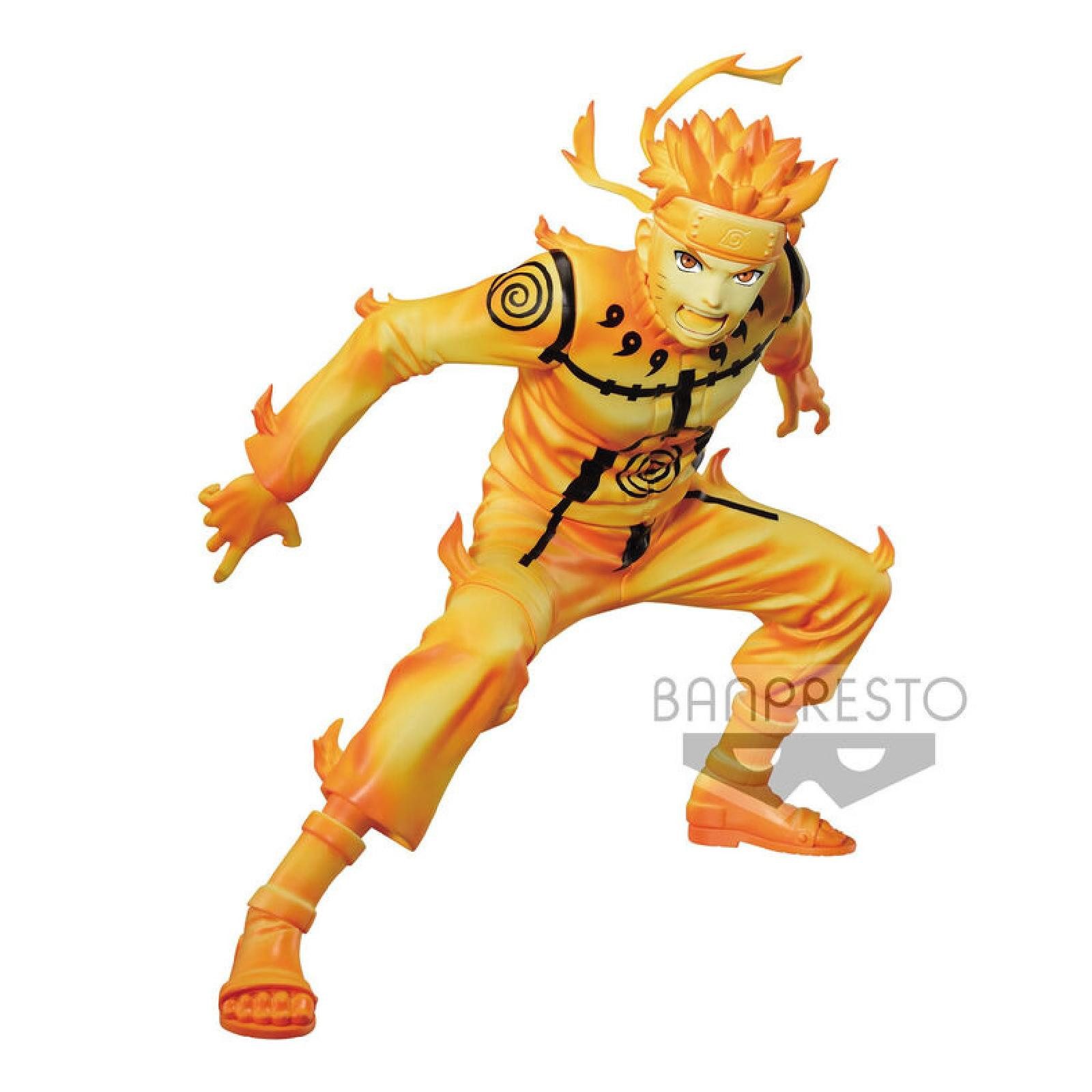 Banpresto Sammelfigur Naruto Shippuden Vibration Stars Uzumaki Naruto Figur 15cm