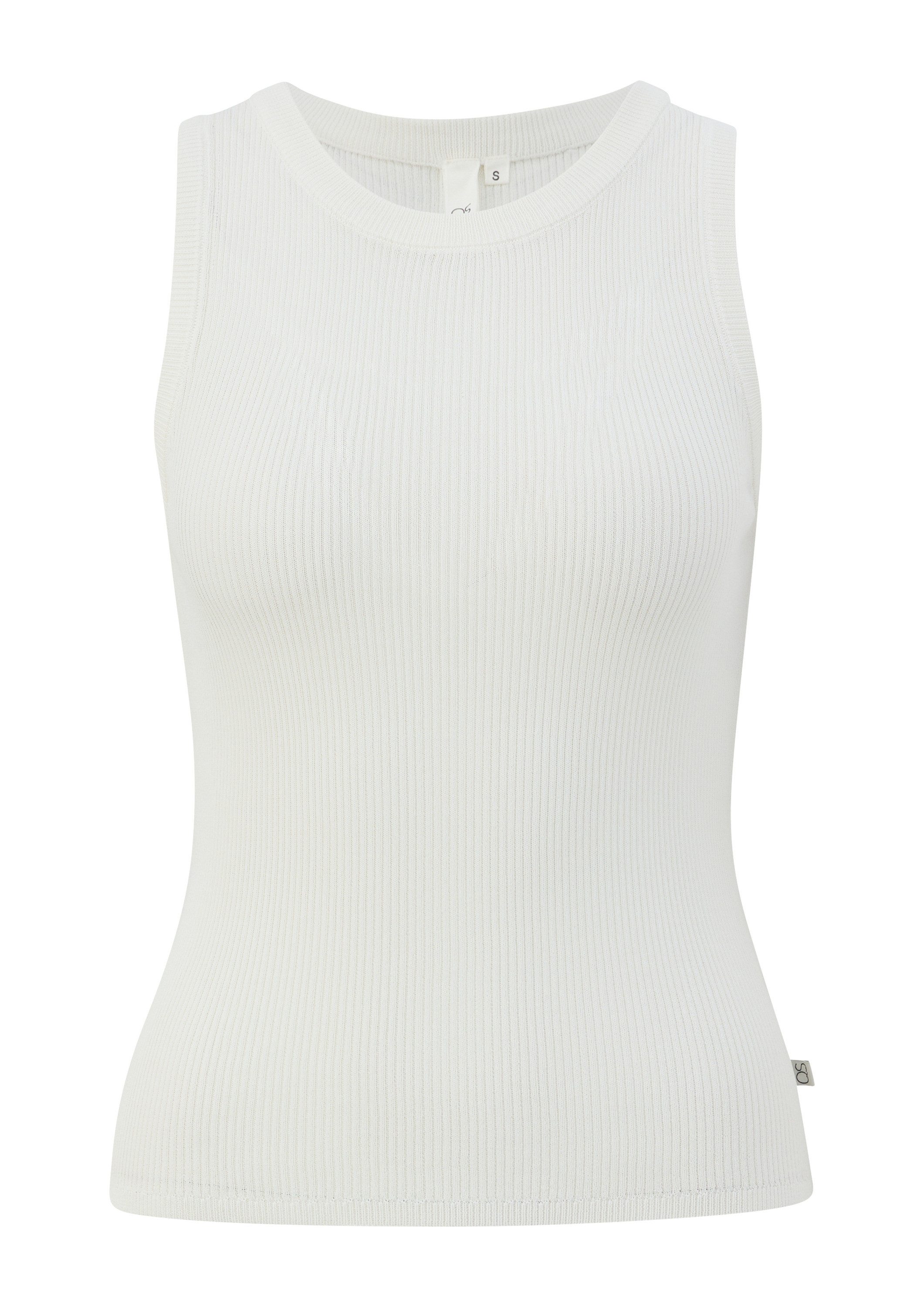 QS Muskelshirt Strickpullunder Strickpullunder aus Viskosemix