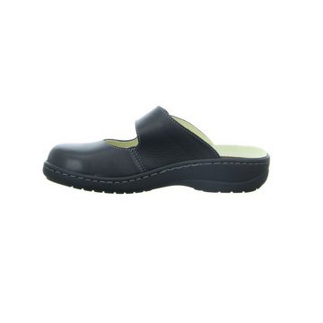 Longo schwarz regular fit Pantolette (1-tlg)