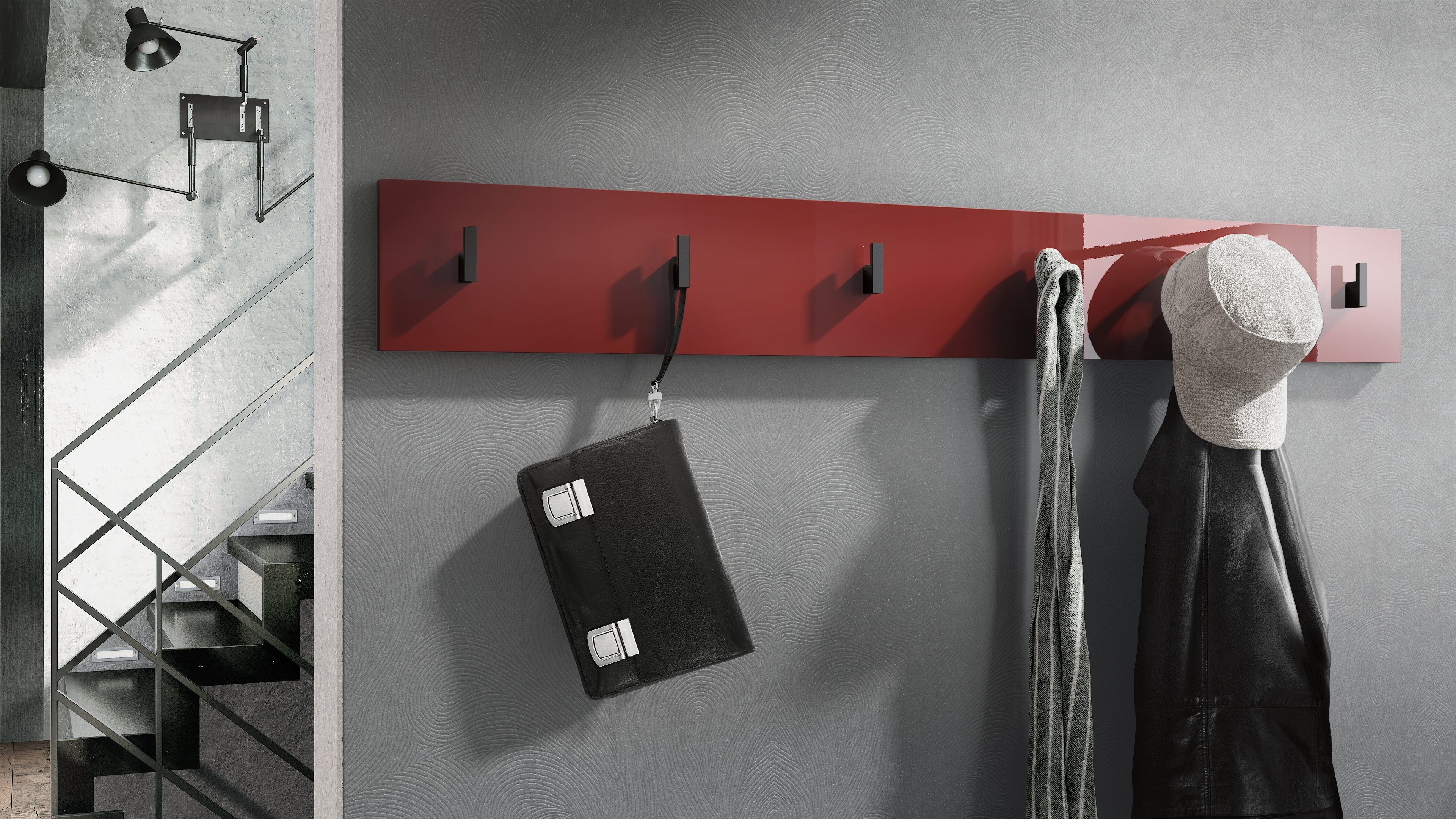 Vladon Garderobenpaneel Linea V1 (Wandgarderobe, mit günstig online kaufen