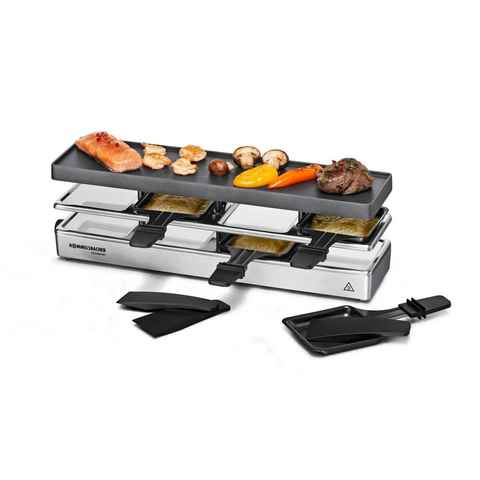 Rommelsbacher Raclette RC 800, 4 Raclettepfännchen, 730 W