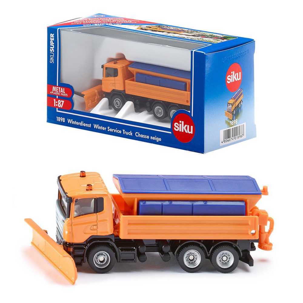 SIEPER Modellauto siku LKW Scania Winterdienst 1:87